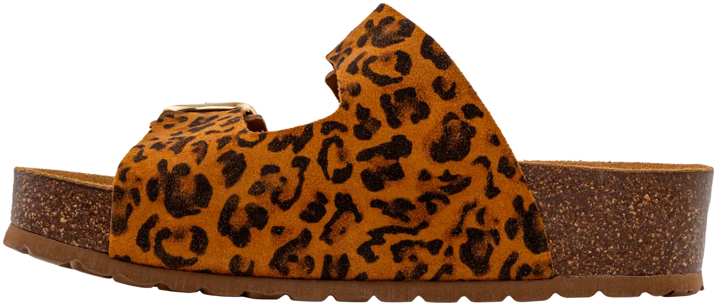WKLY. naisten biosandaalit Beatrice - Whisky leopard - 4
