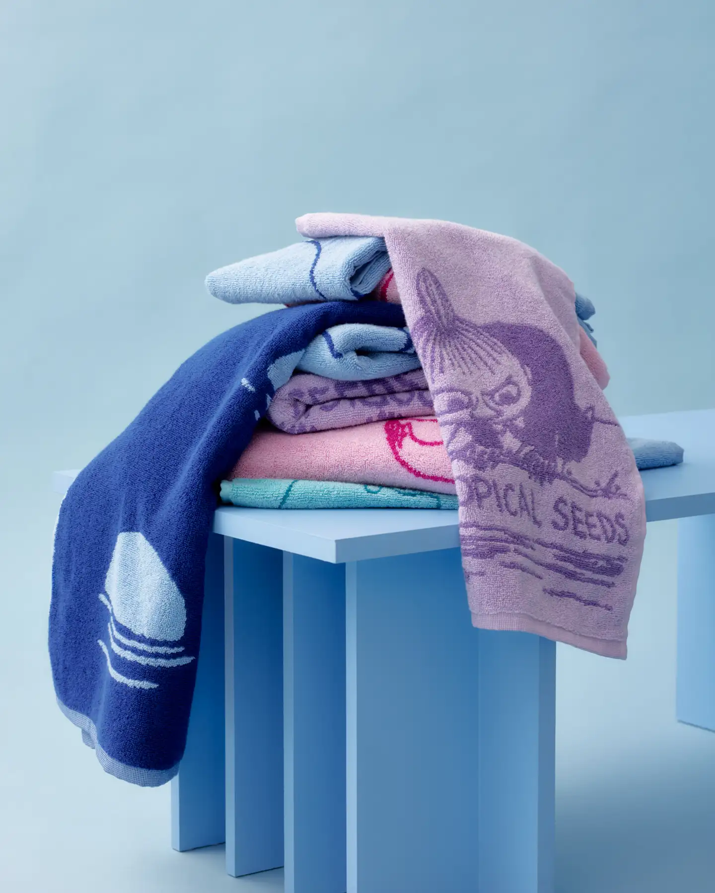 Moomin Arabia Muumi kylpypyyhe 70x140 Muumipappa sin.vih.GOTS - 2