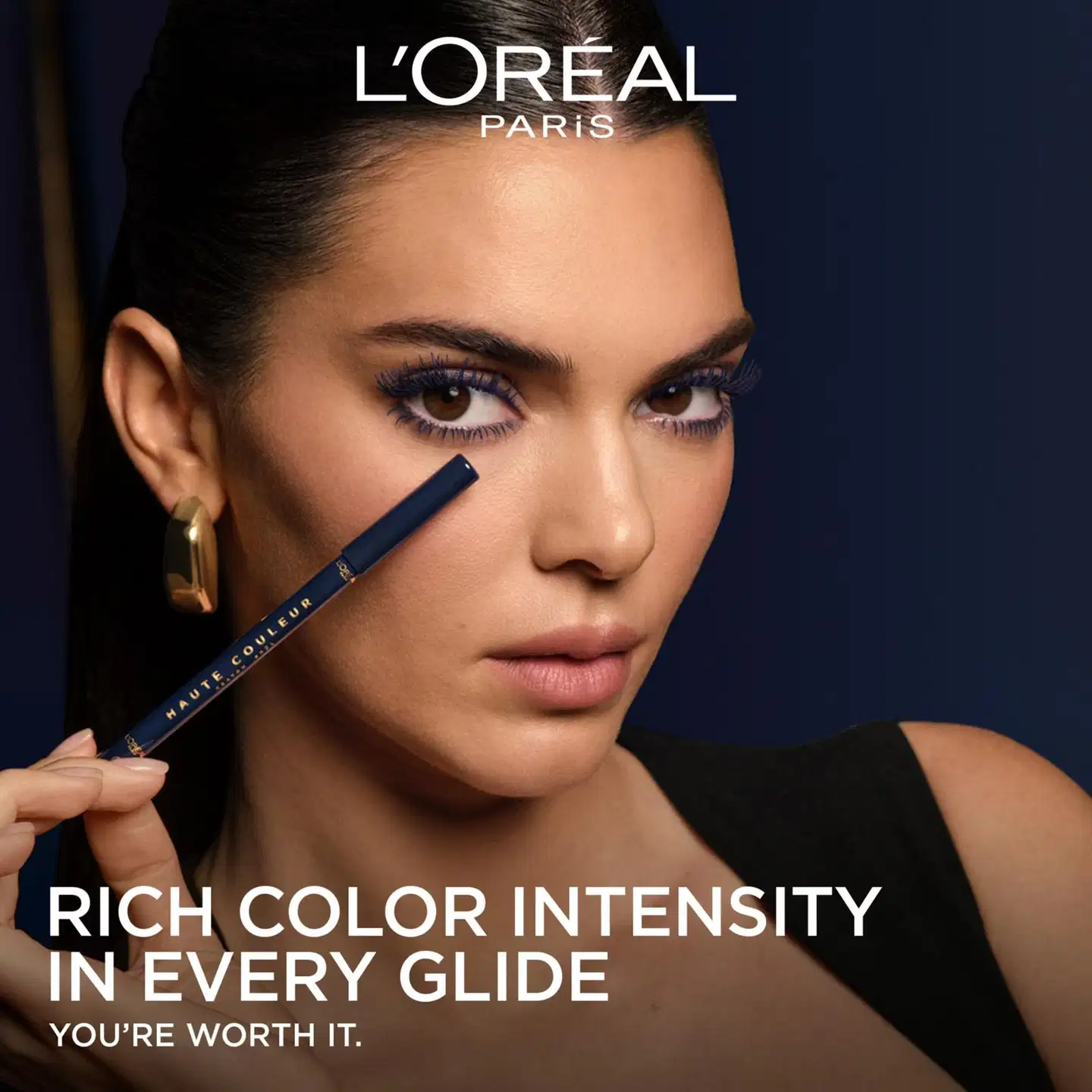 L'Oréal Paris Haute Couleur Silmänrajauskynä 120 Brun Leather 1,2 g - Bleu Suede - 11