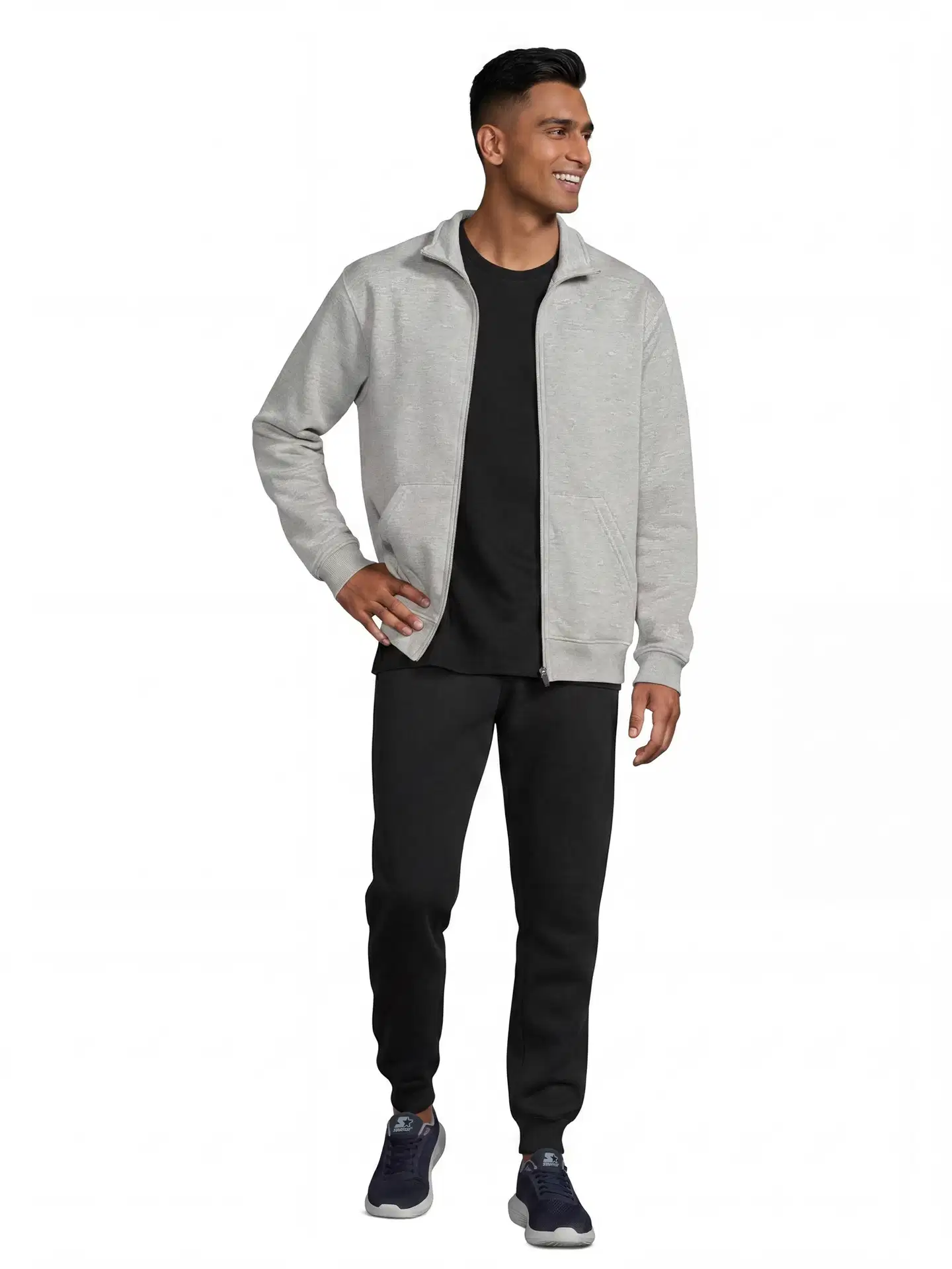 Cheetah miesten collegetakki CMT3601 - Grey heather - 4