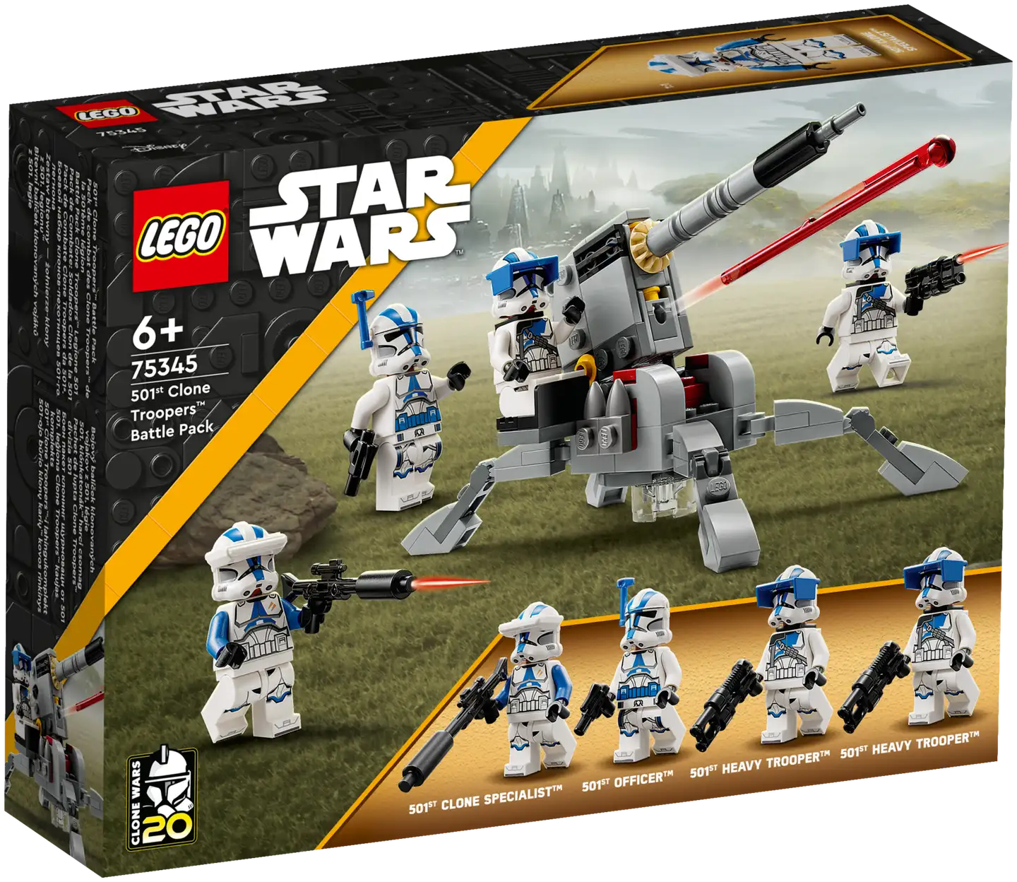 LEGO® Star Wars™ 75345  501. legioonan kloonisoturit -taistelupaketti - 2