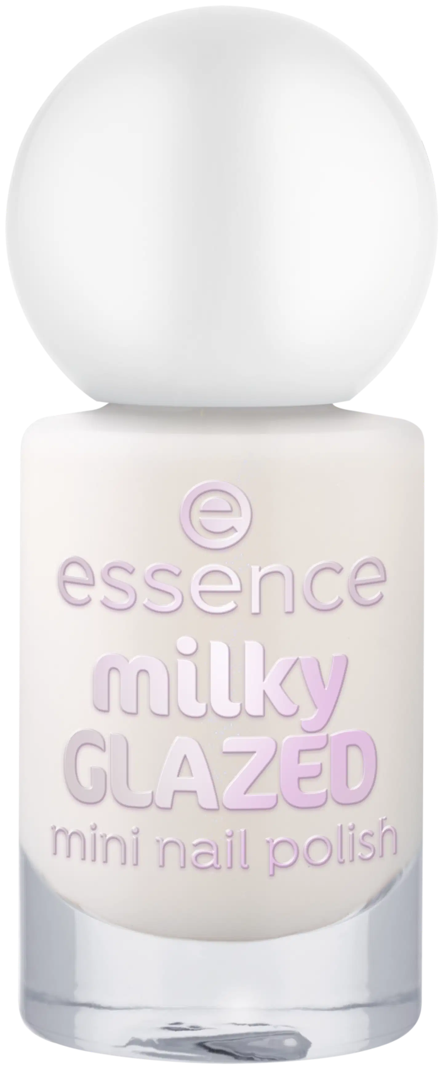 essence milky GLAZED mini nail polish 21 5 ml - 1