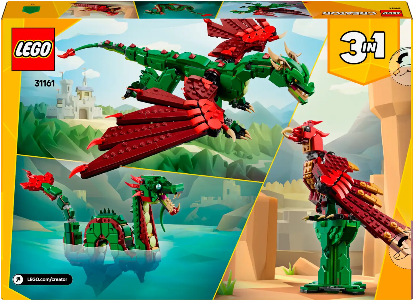 LEGO® Creator 31161 Keskiaikainen lohikäärme - 3