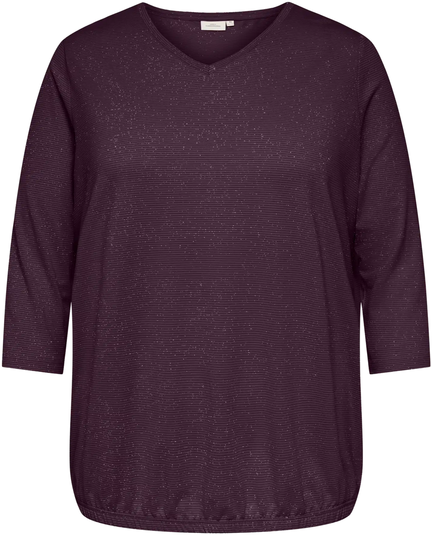 ONLY CARMAKOMA naisten pluskoon neulepaita Carlina - Plum Perfect - 1