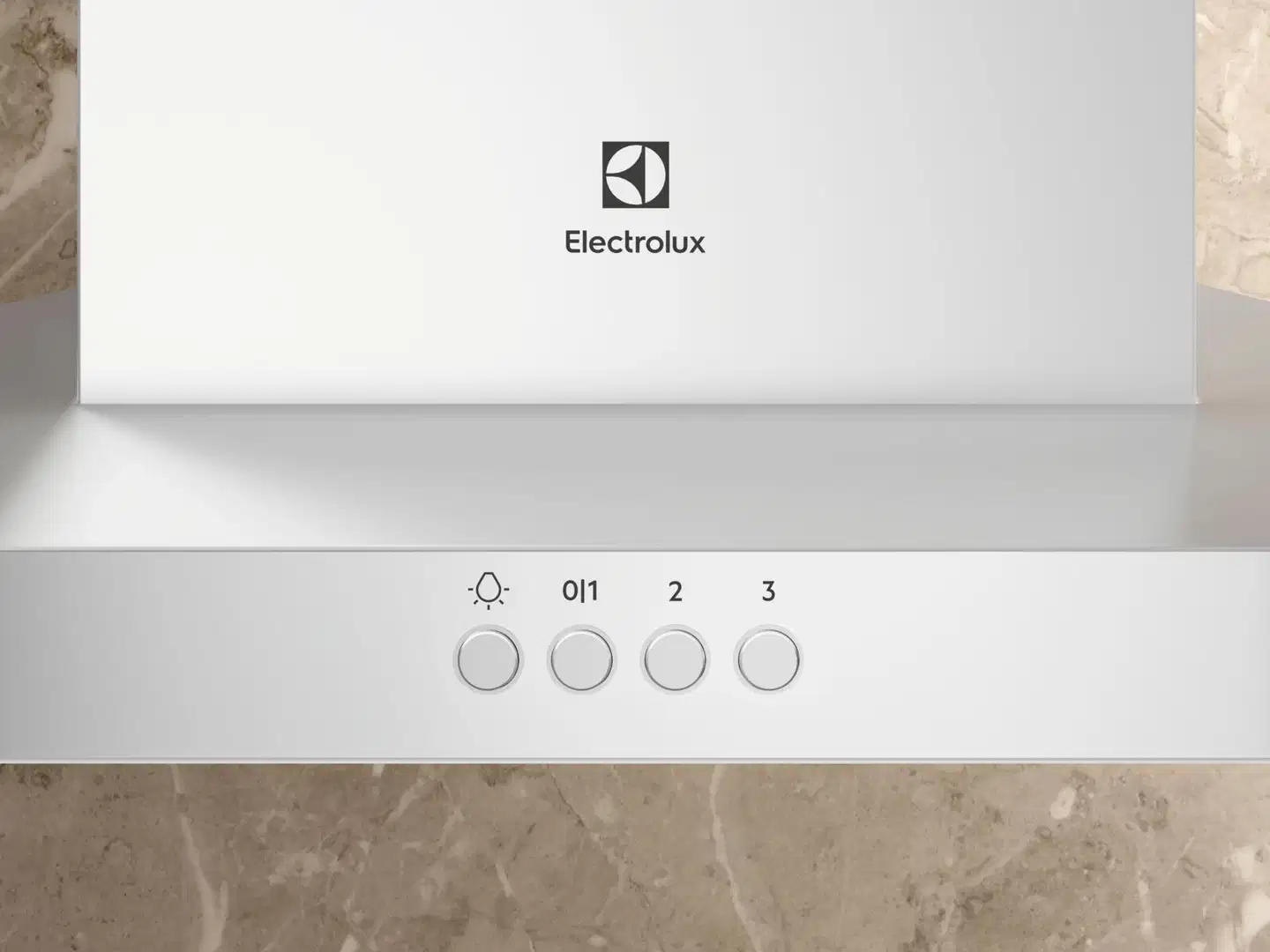 Electrolux seinälle asennettava liesituuletin LFC516W valkoinen - 3