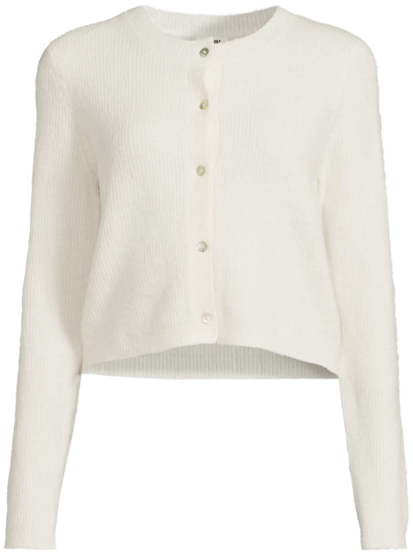 WKLY. naisten lyhyt neuletakki villasekoite 213W312681 - OFF WHITE - 2