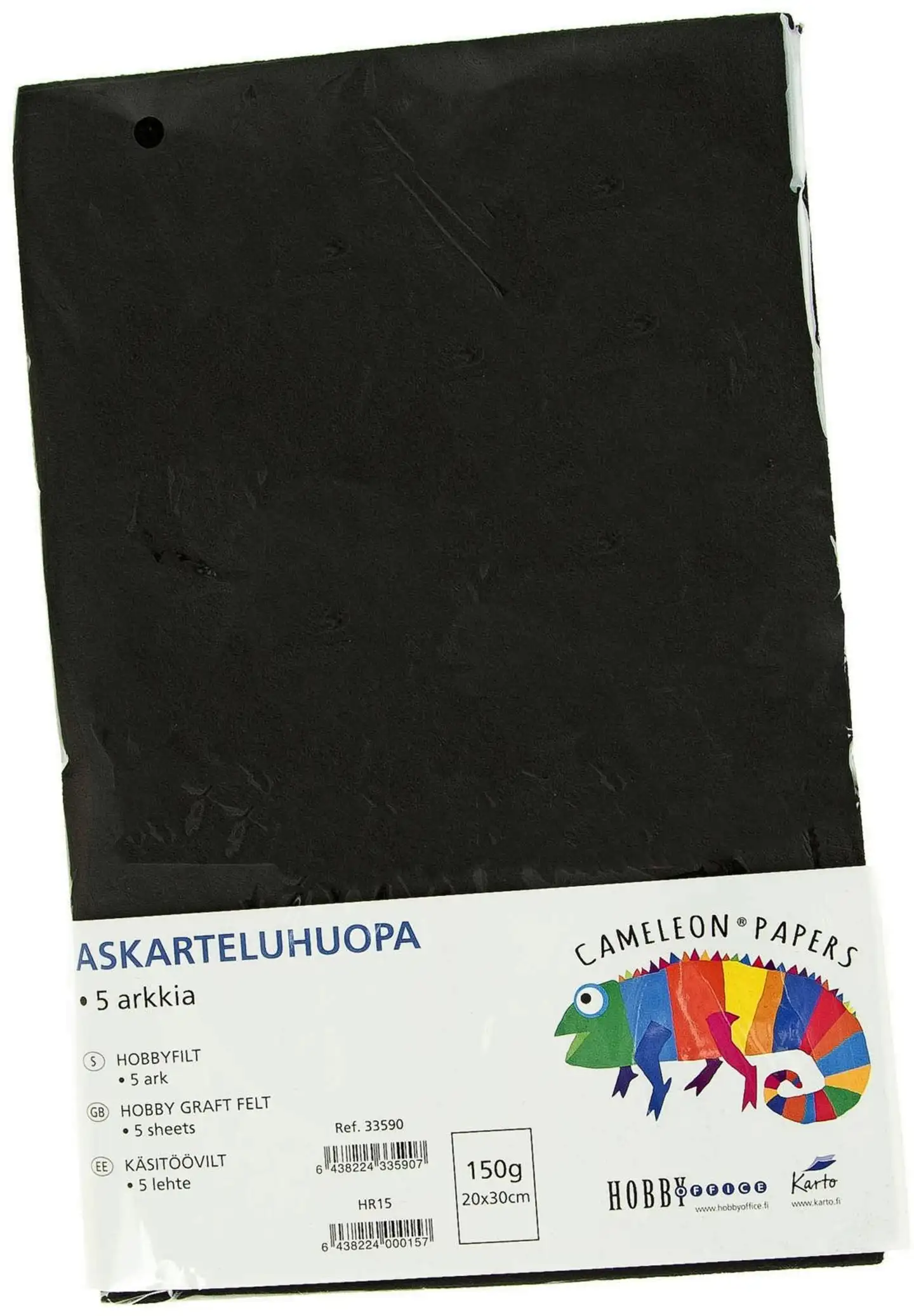 Karto askarteluhuopa 20x30cm 5ark/pss