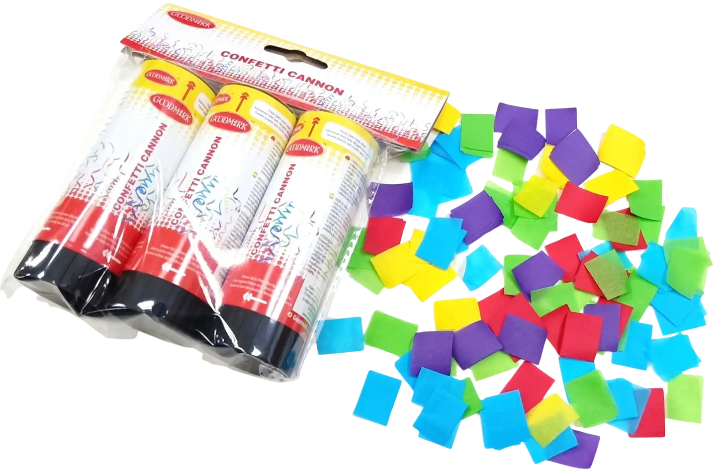 Konfettisade 11 cm 3 kpl/pkt