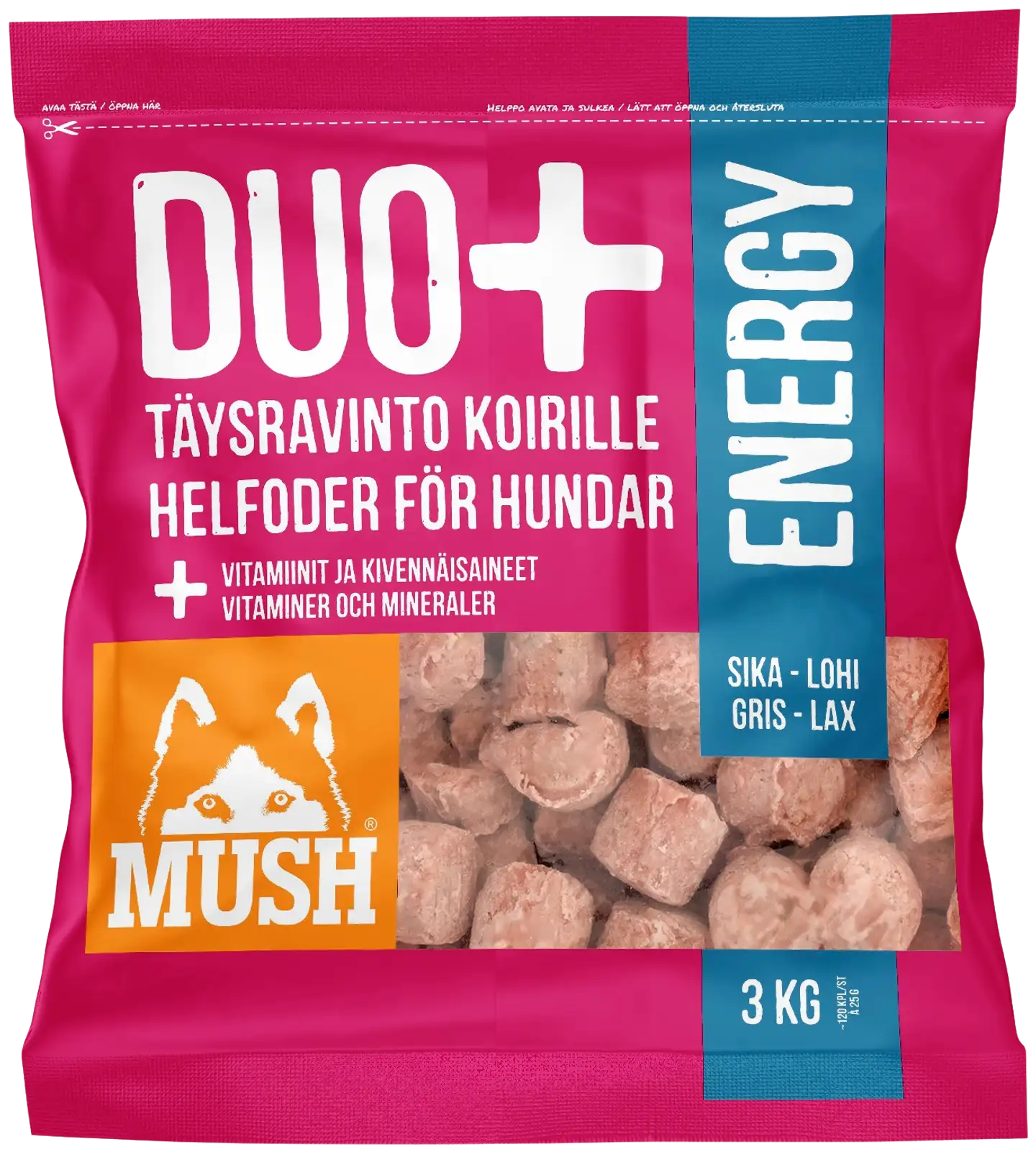 MUSH DUO+ ENERGY 3 KG