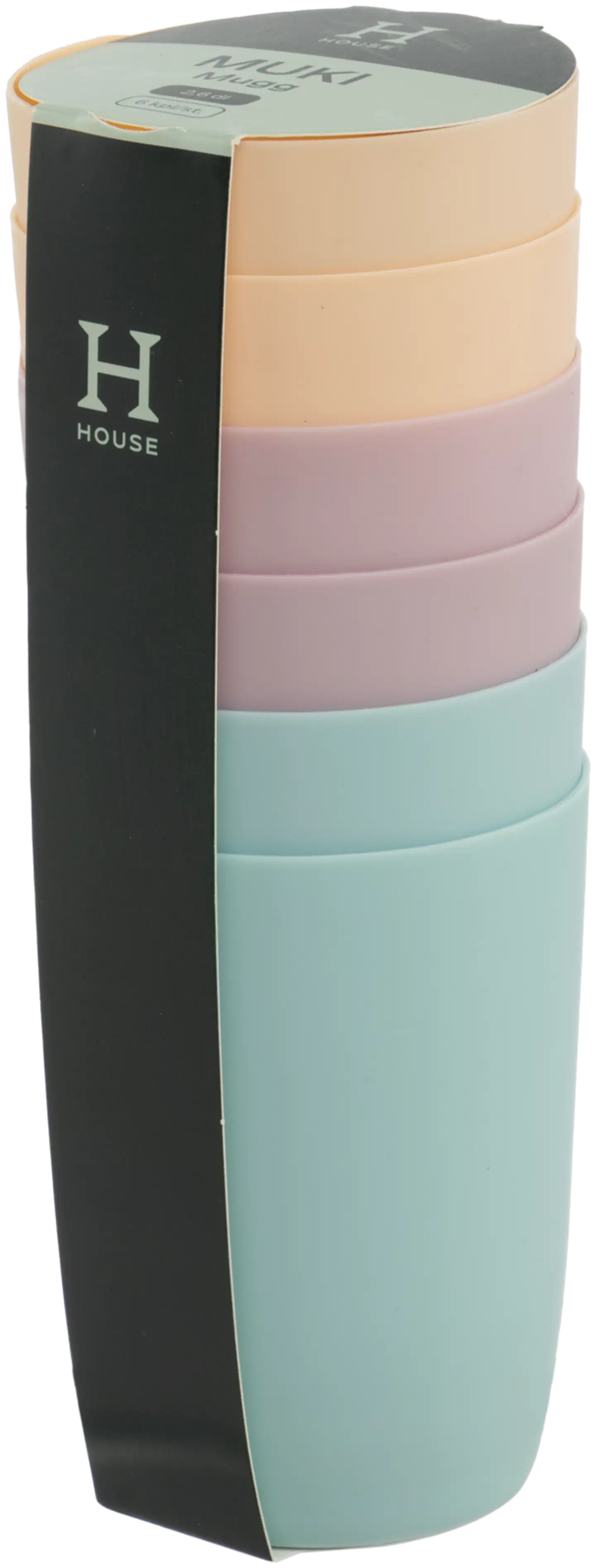 House muki Macaron 2,6 dl 6-pack - 2