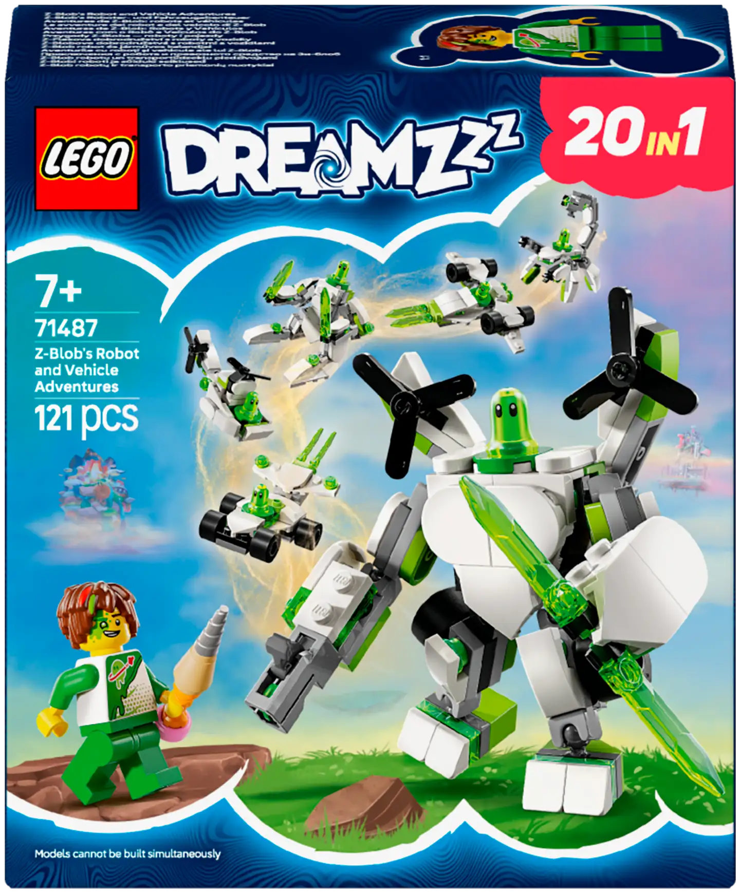 LEGO® DREAMZzz 71487 Z-Blobin robotti‑ ja ajoneuvoseikkailut - 2