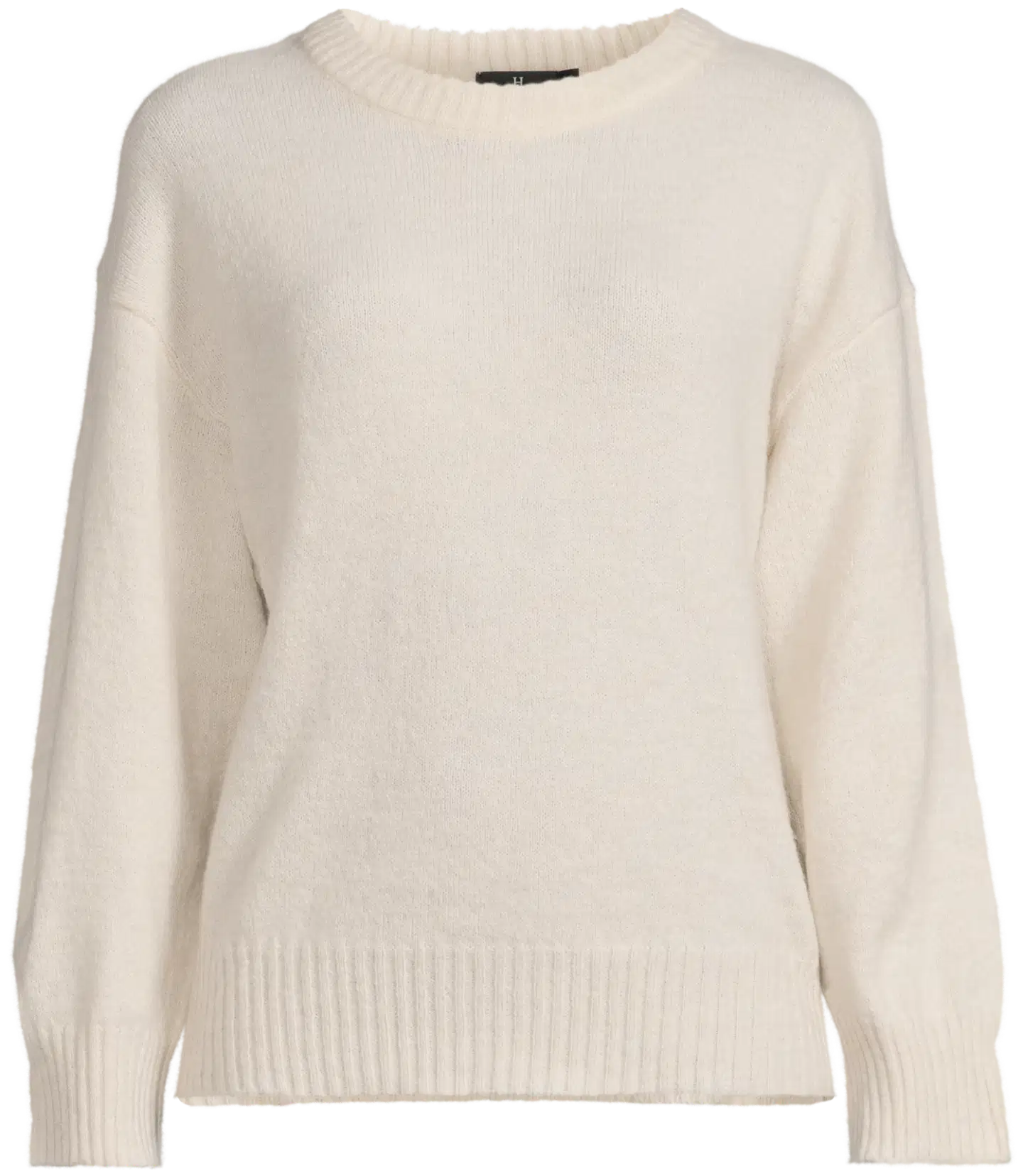 House naisten neule Fluffy-O - Off white - 2
