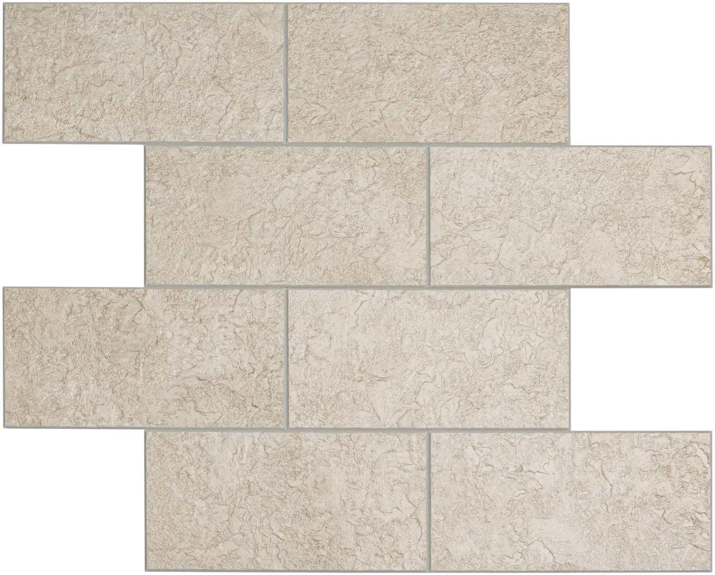 D-C-Fix 270-4002 Premium itseliimautuva seinälaatta. Laatan koko 30,5 cm x 30,5cm. Laatan värinä ja kuviona on hiekkakivi. - 2