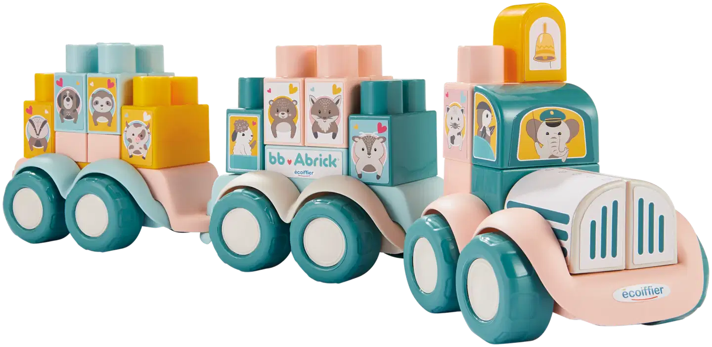 Ecoiffier - BB Abrick - Eläinjuna - 4