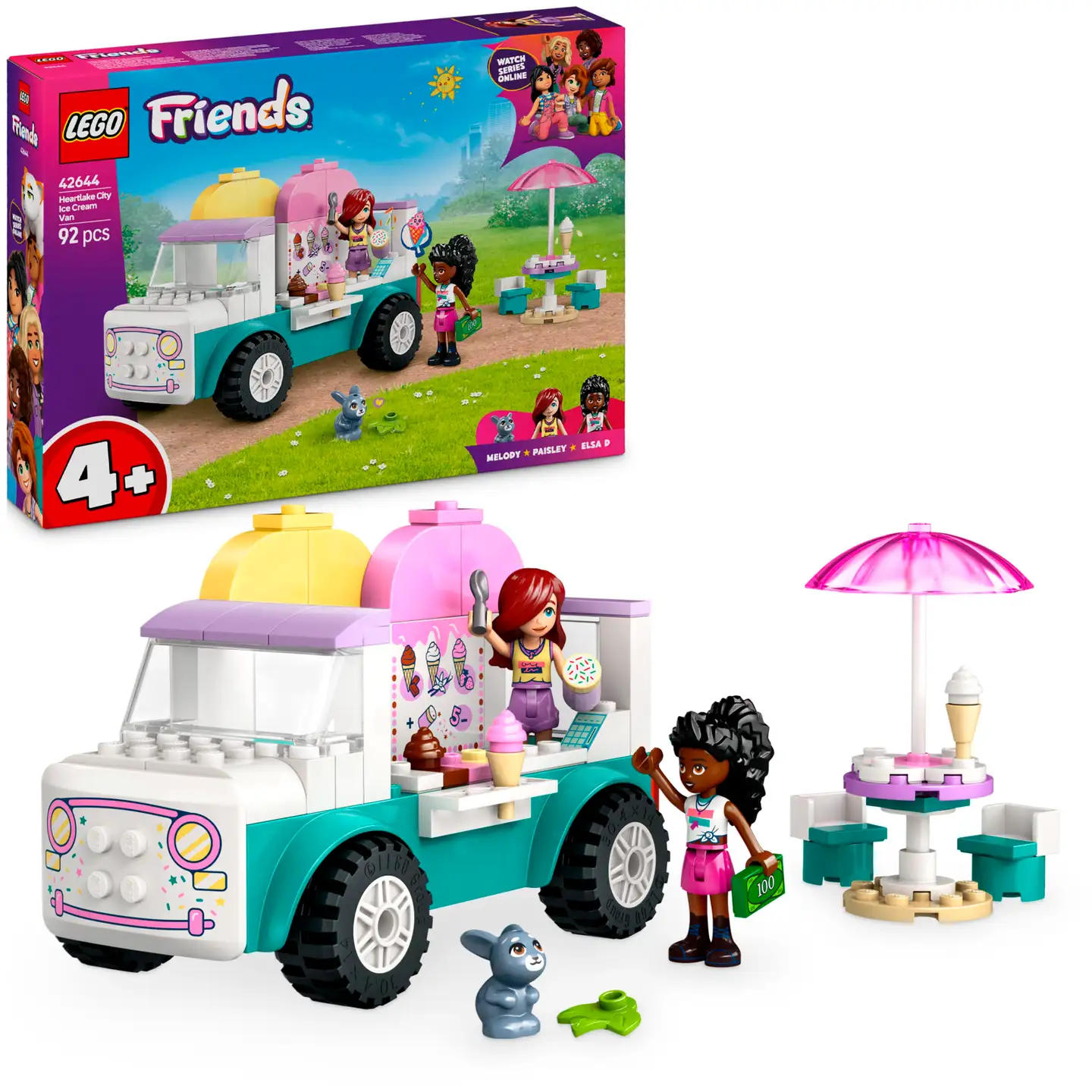 LEGO® Friends 42644 Heartlake Cityn jäätelöauto - 1