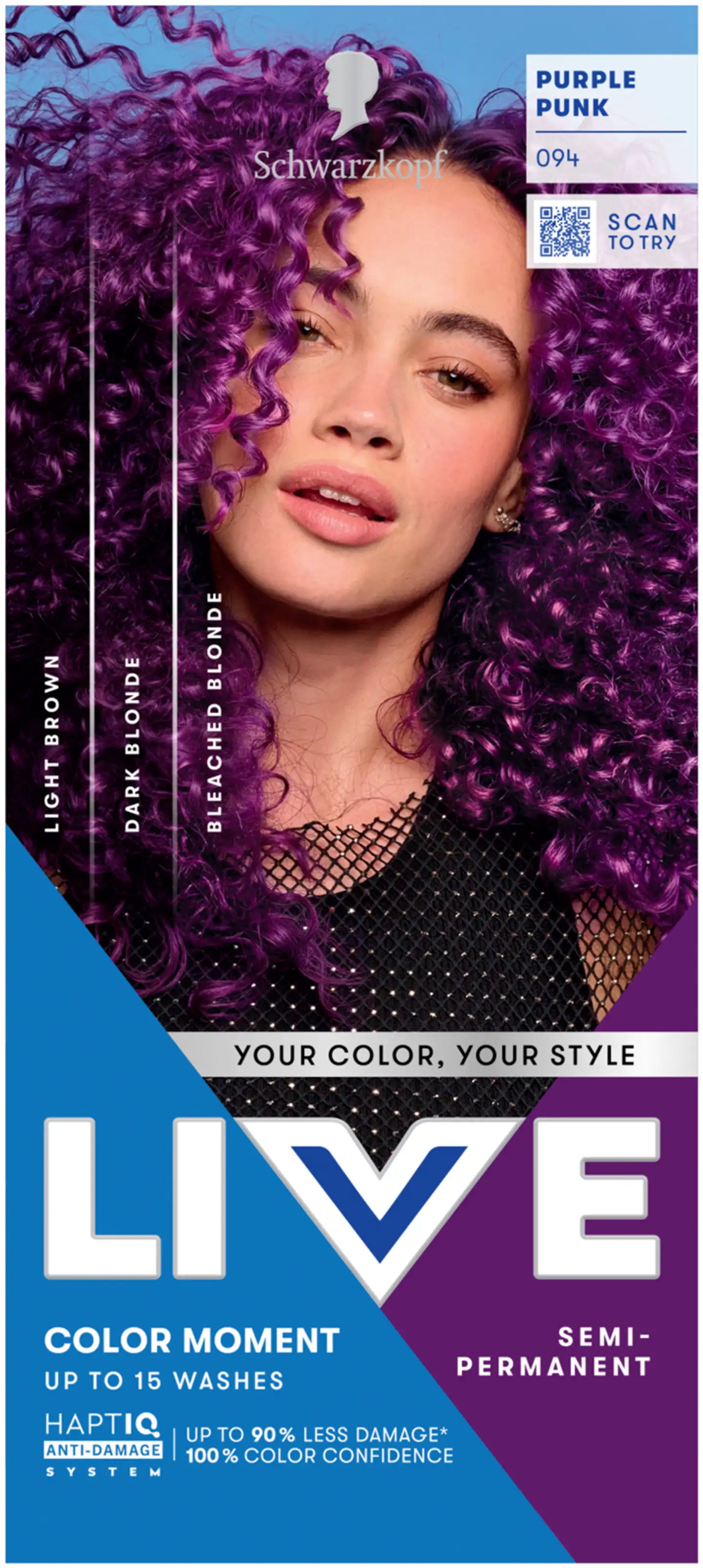 Schwarzkopf LIVE Ultra Brights 94 Purple Punk