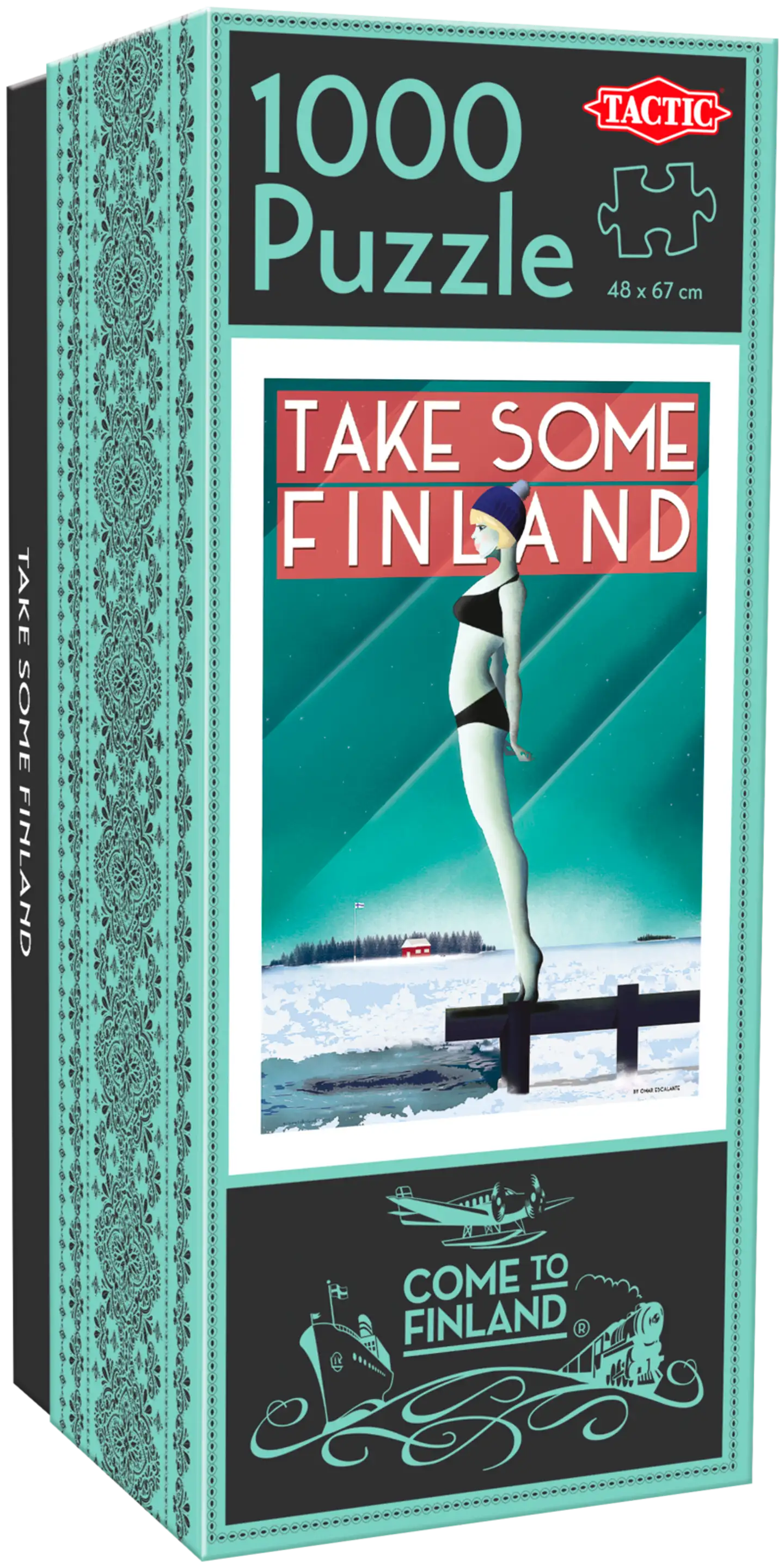 Tactic palapeli Come to Finland Take some Finland 1000 palaa - 1