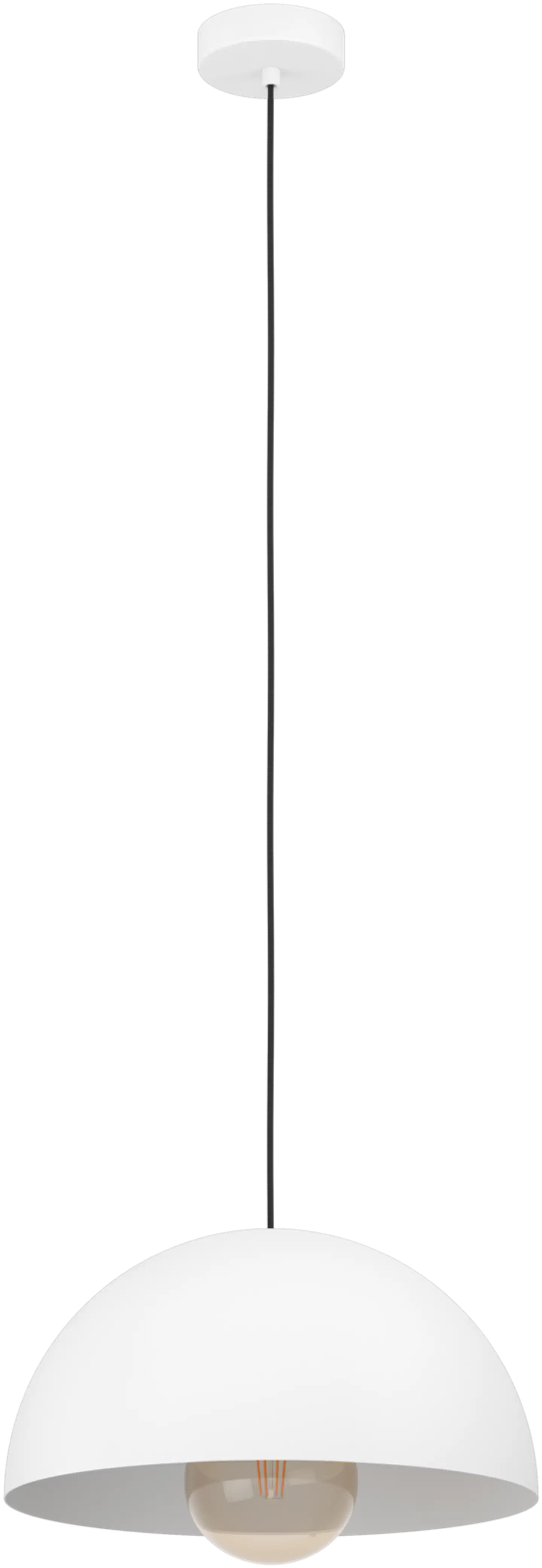 EGLO riippuvalaisin Gaetano E27 38 cm valkoinen - 1