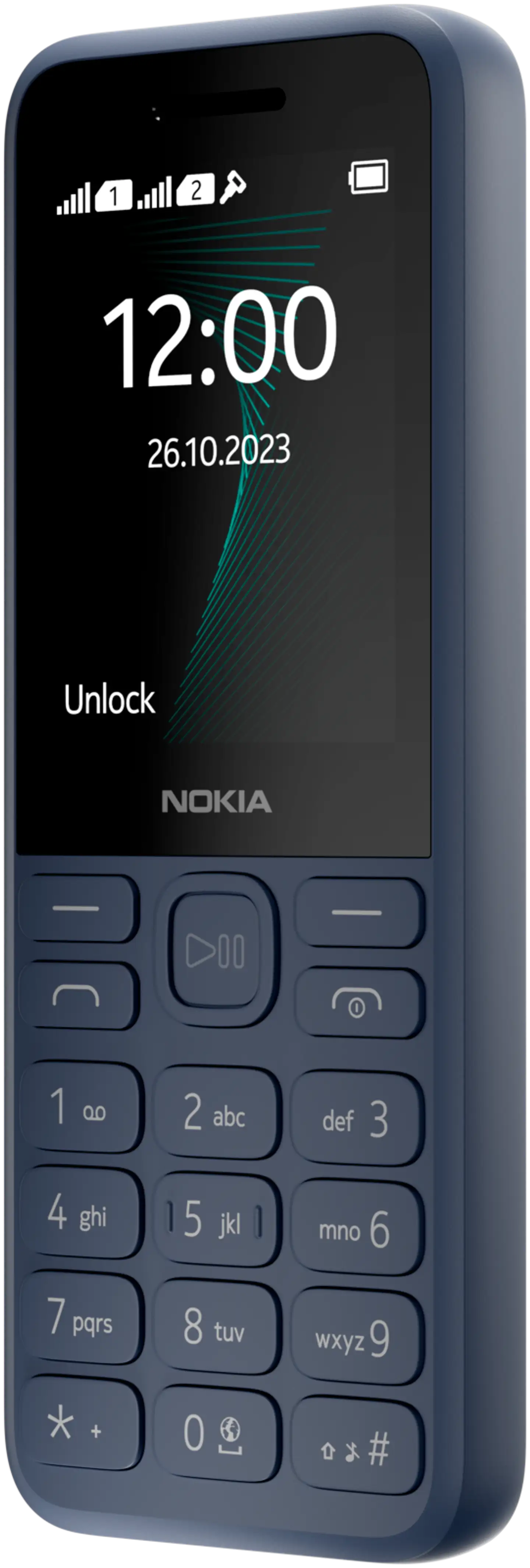 Nokia 130 peruspuhelin tummansininen - 3