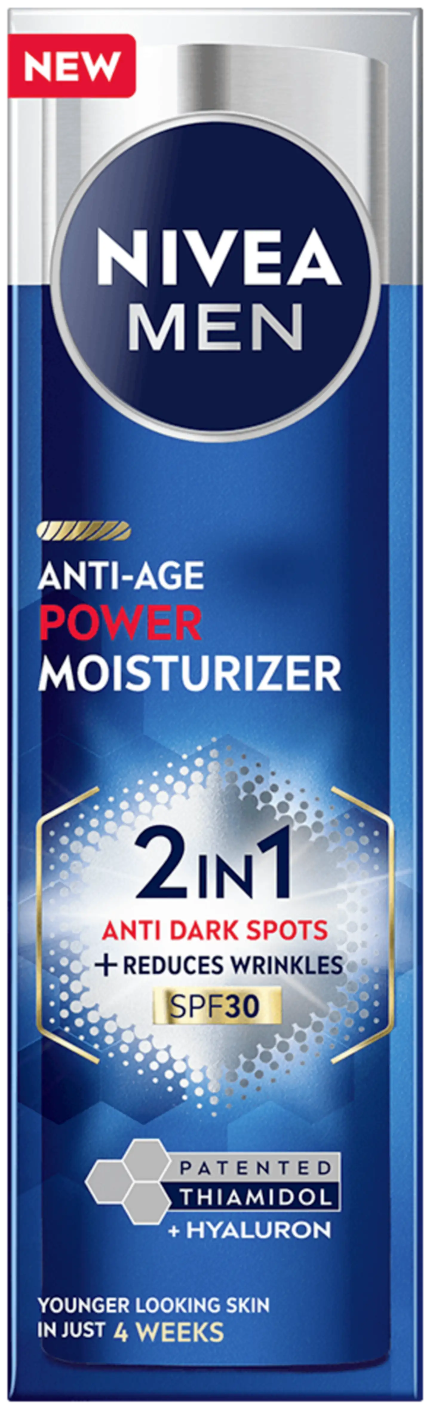 NIVEA MEN 50ml Anti-Age 2in1 Power Moisturizer -kasvovoide - 2