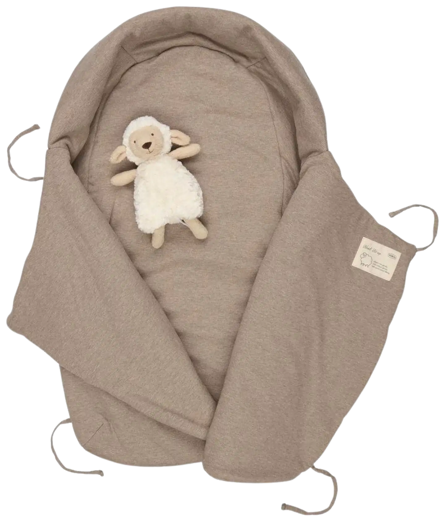 Voksi unipussi Wool Wrap ruskea - 2
