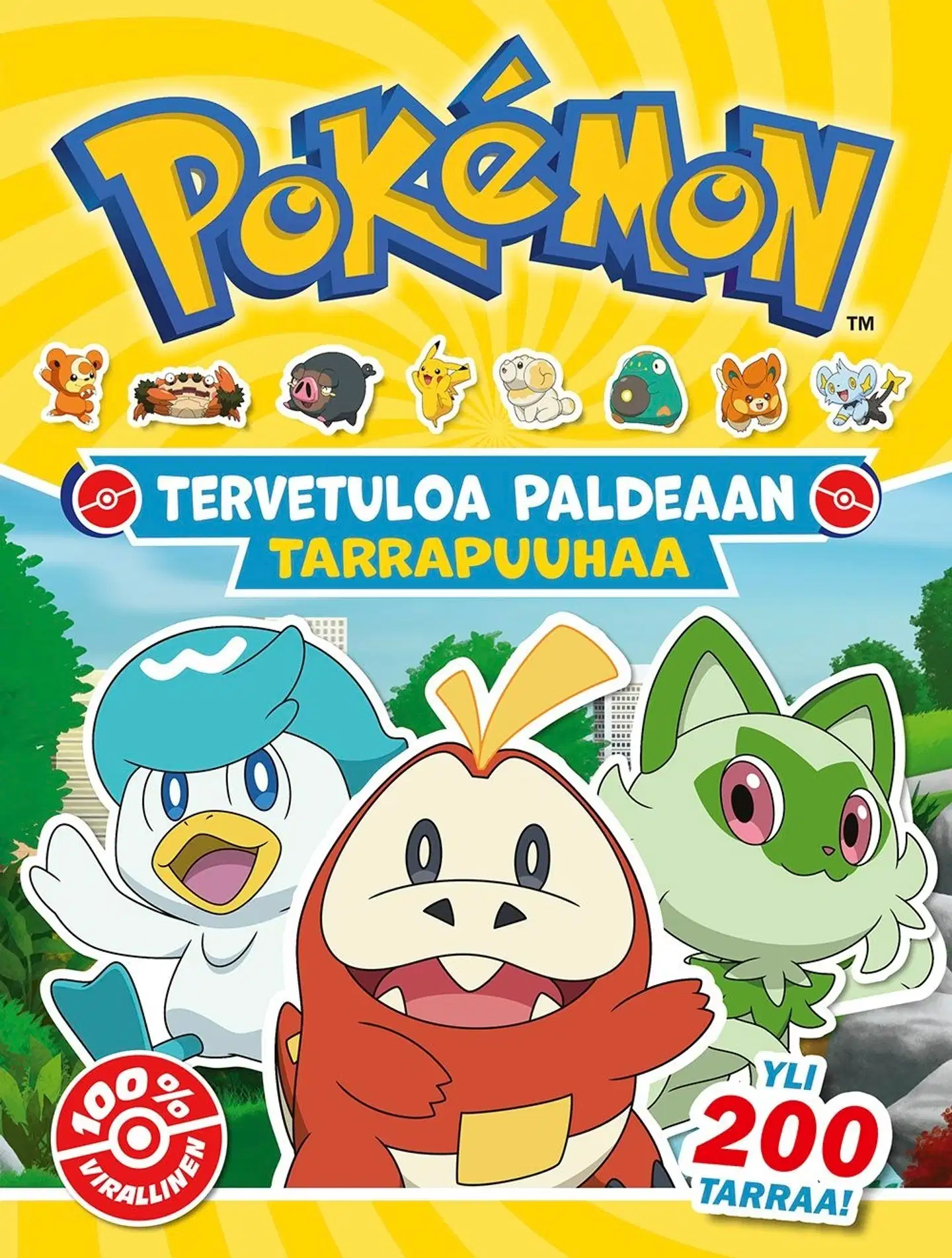 Pokémon Tervetuloa Paldeaan  –  tarrapuuhaa