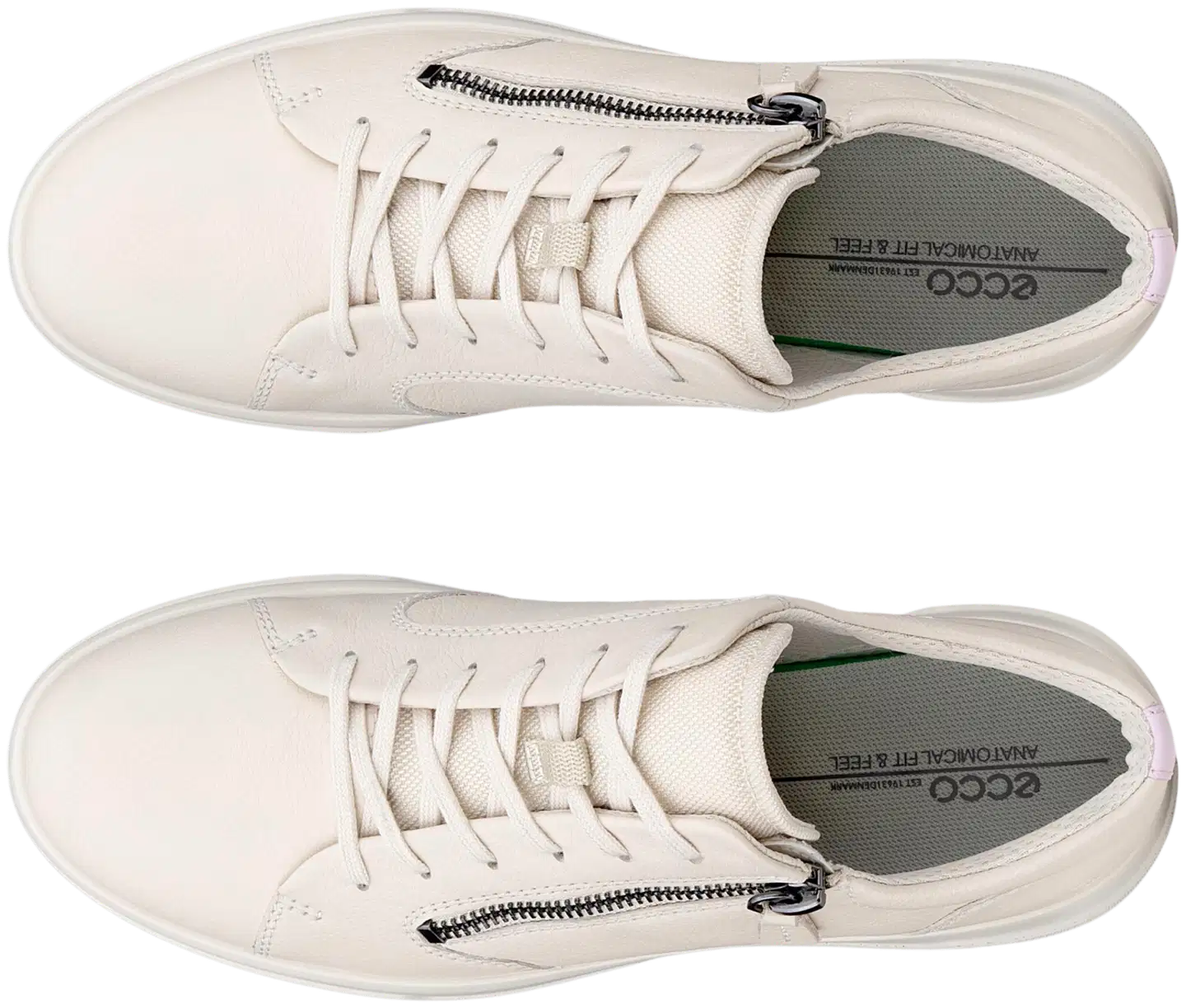 Ecco Move Zip W tennari - LIMESTONE/BLOSSOM ROSE - 9