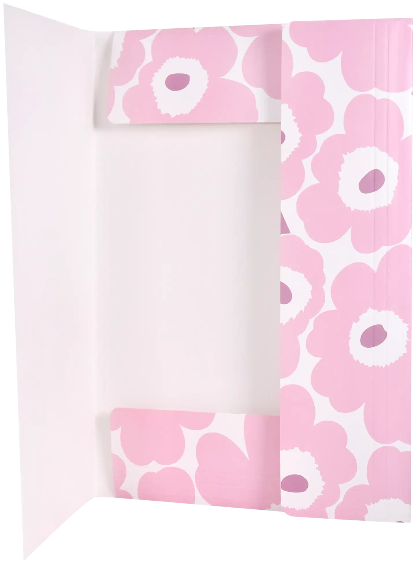 Marimekko kulmalukkokansio A4 Unikko vaaleanpunainen - 2