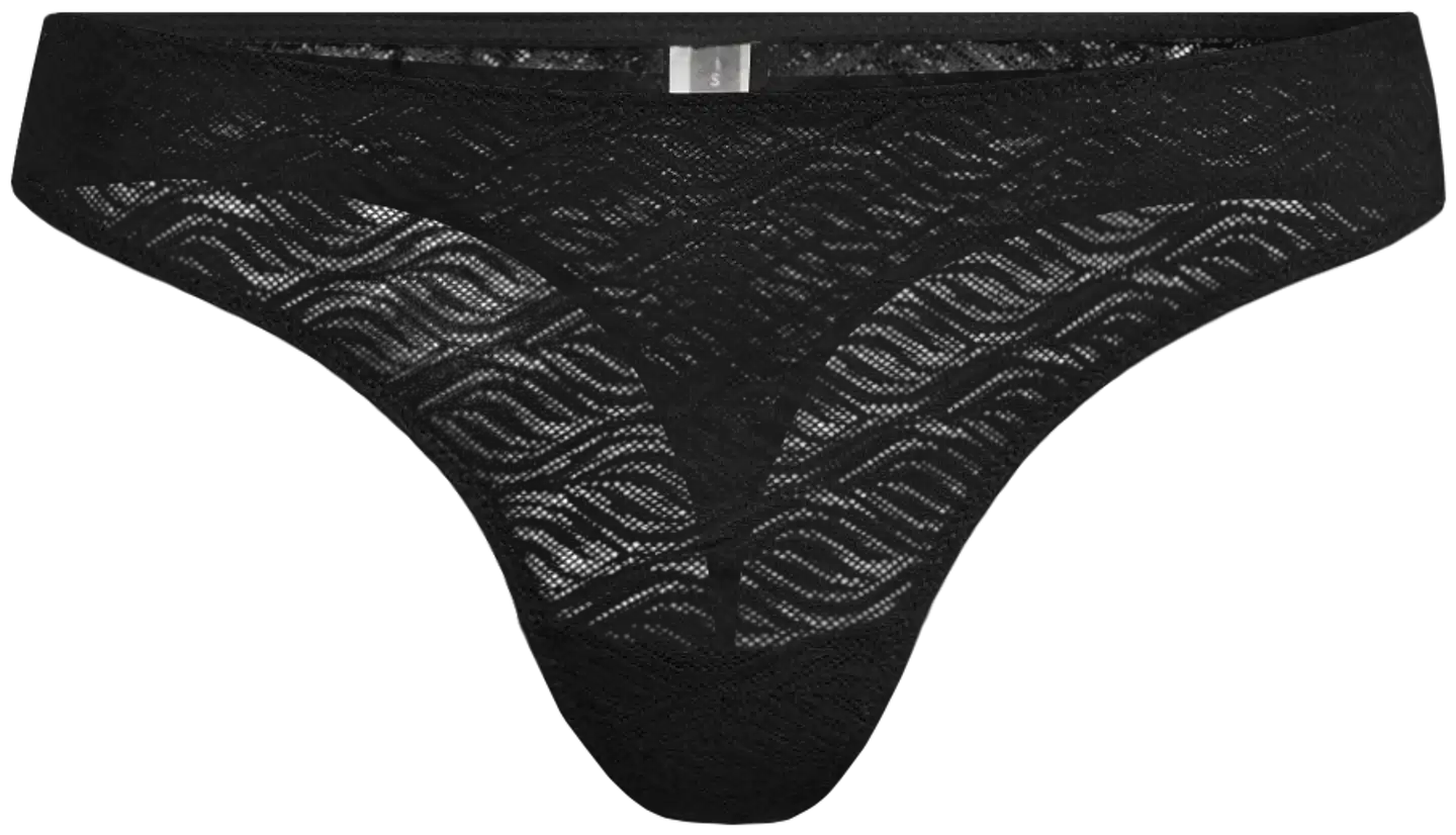 Actuelle naisten string-alushousut 210A082619 - BLACK - 2