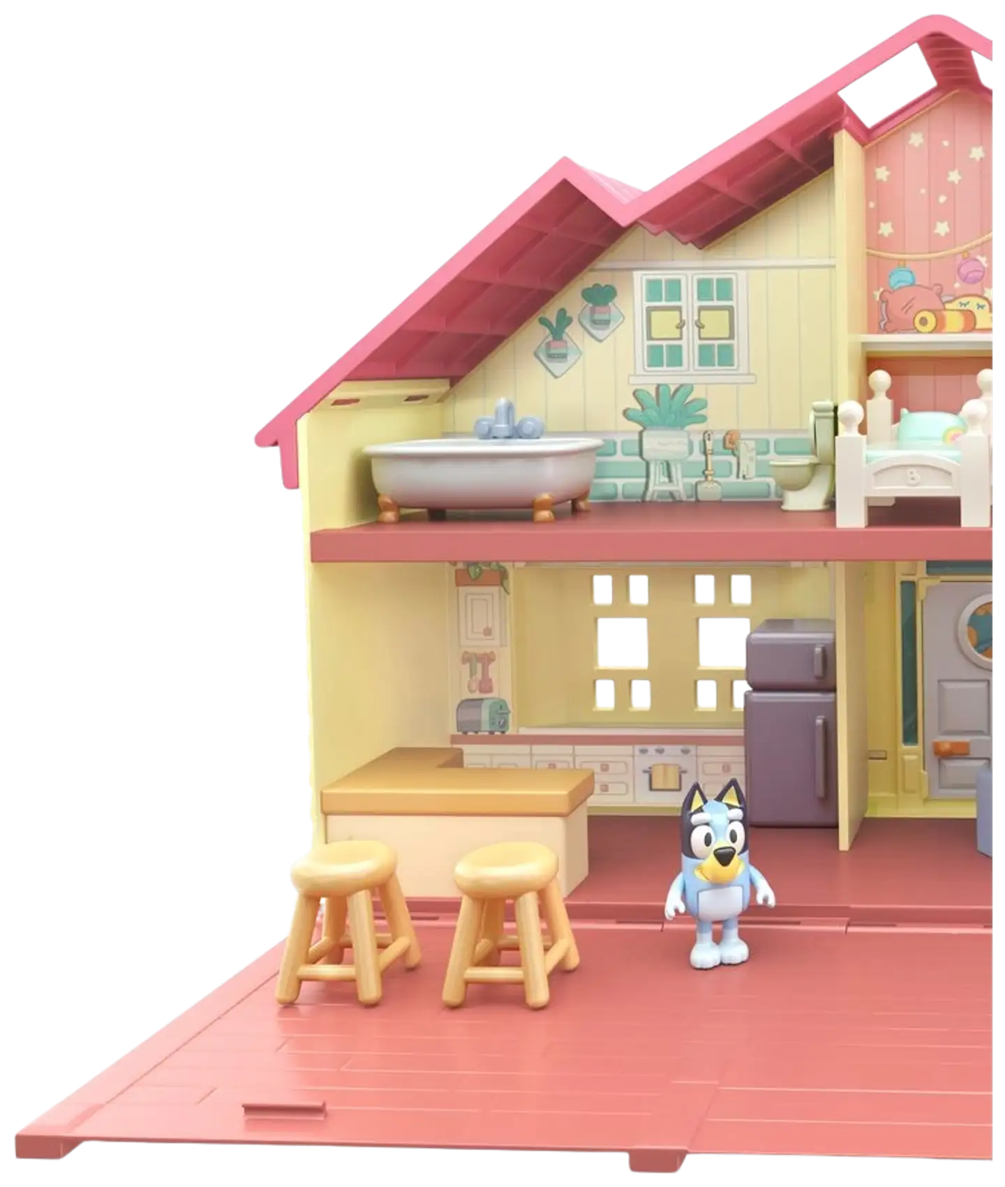 BLUEY Family Home -koti, 1 hahmo, huonekalut - 12