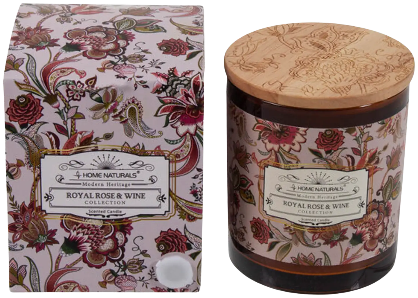 AmandaB Tuoksukynttilä royal rose & wine