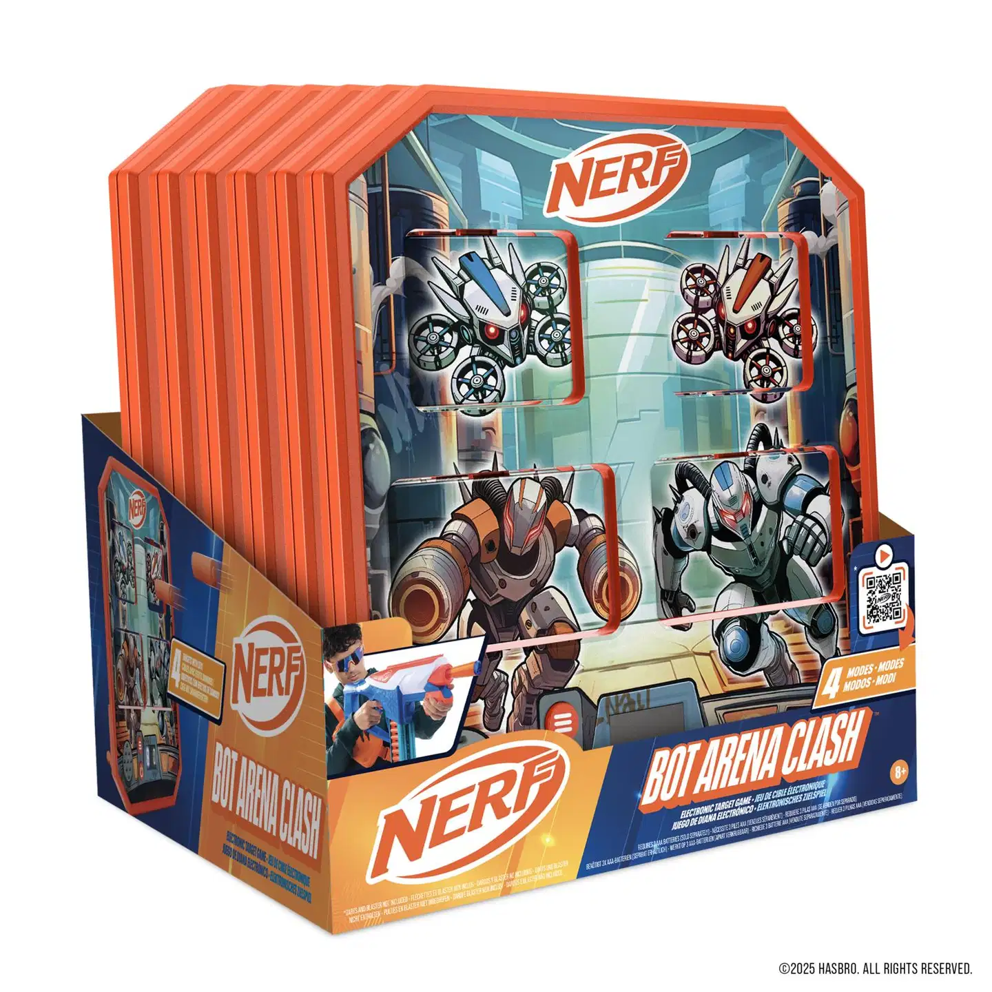Hasbro elektoninen maalitaulu Nerf Robots - 5