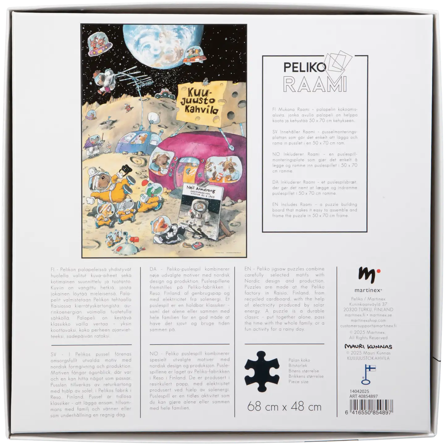 Peliko Kunnas 1000 kuujuustokahvila - 3