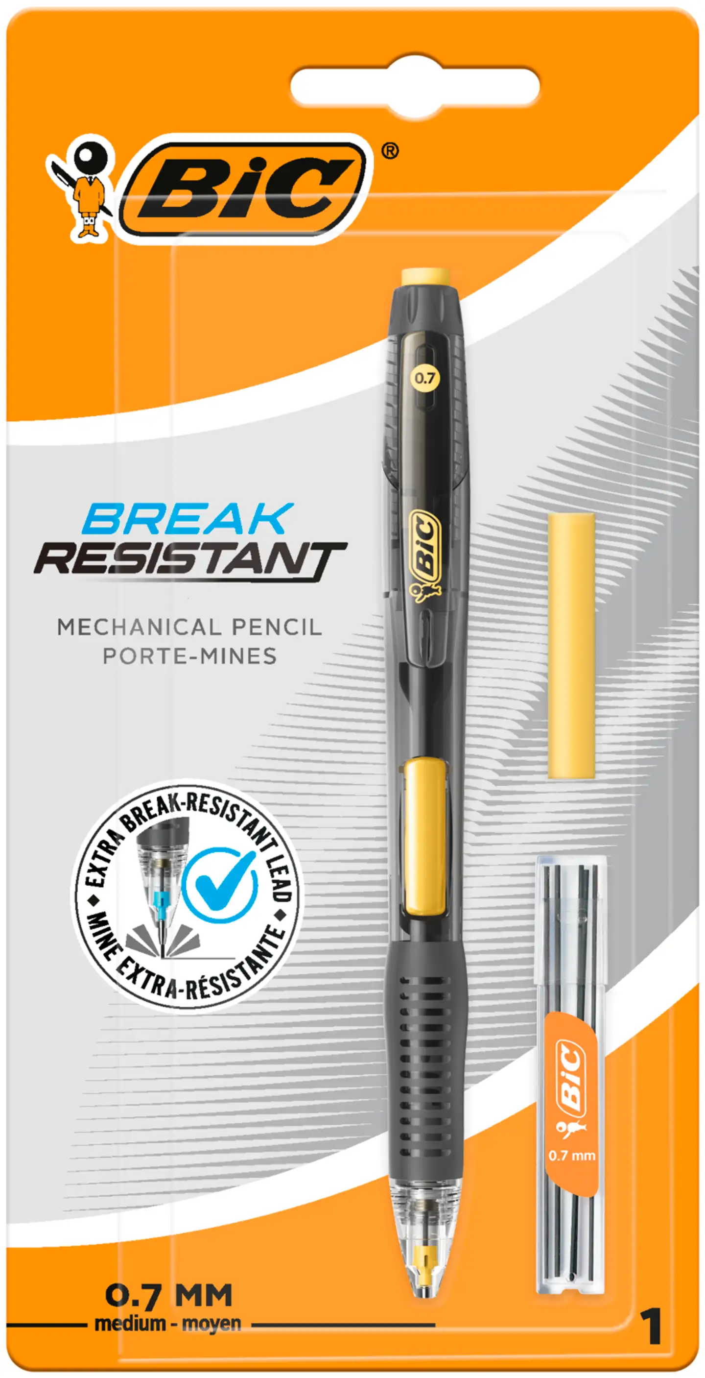 BIC Break Resistant Lyijytäytekynä 0,7mm