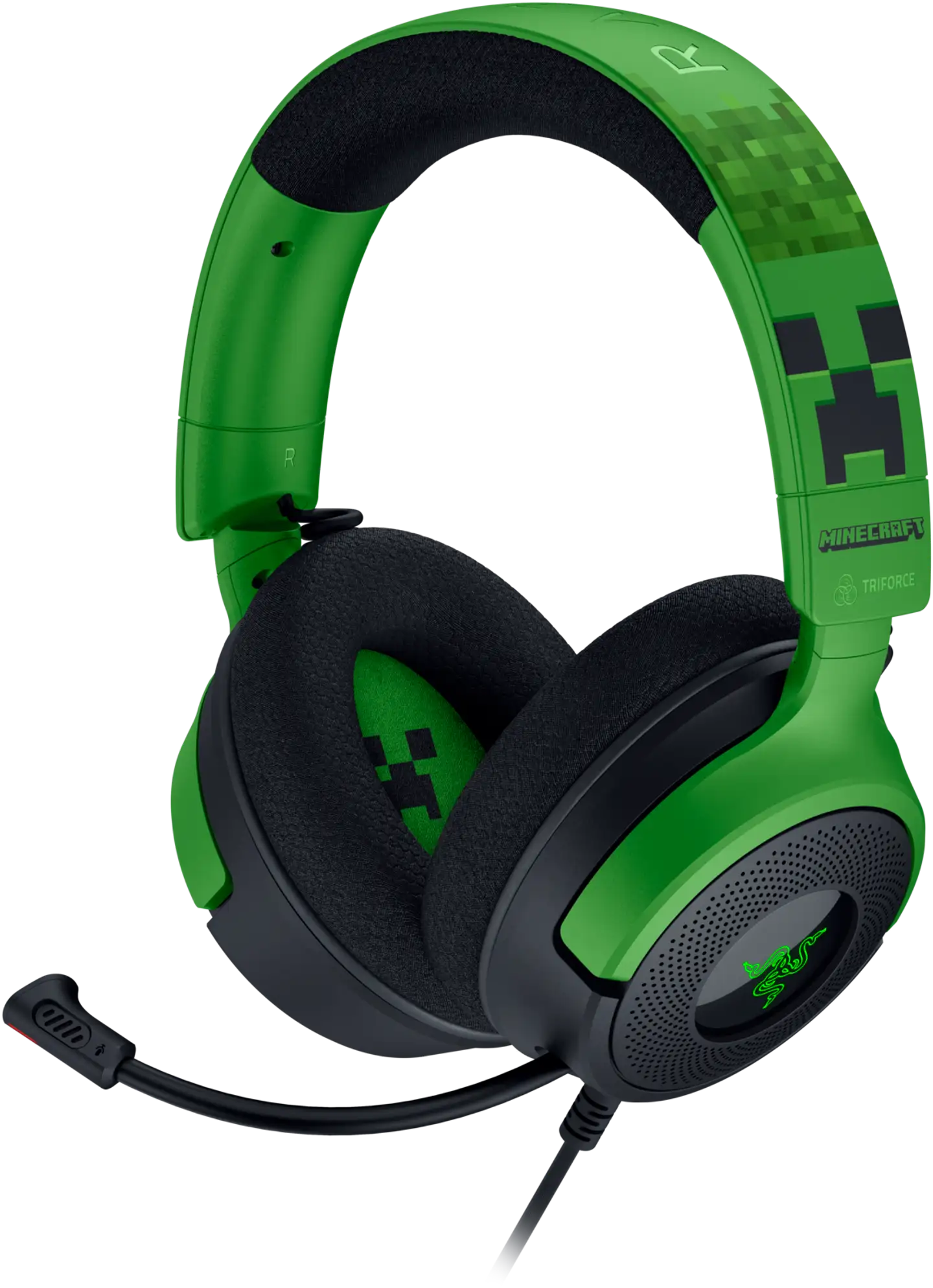 Razer Kraken V4 X kuulokkeet Minecraft Edition - 1