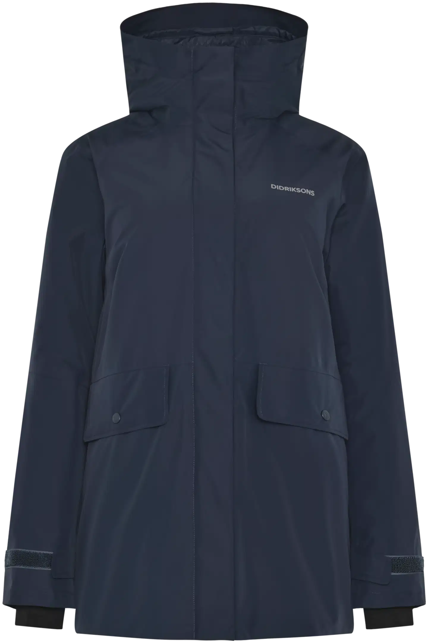 Didriksons naisten parkatakki Tuva - Dark Night Blue - 1
