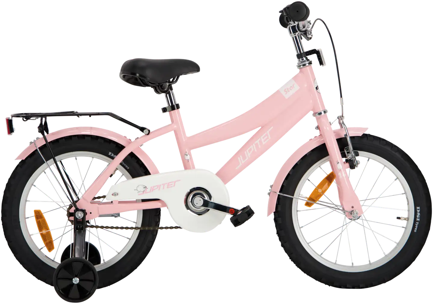 Jupiter Star 16'' polkupyörä 1-vaihde runko 21 cm vaaleanpunainen