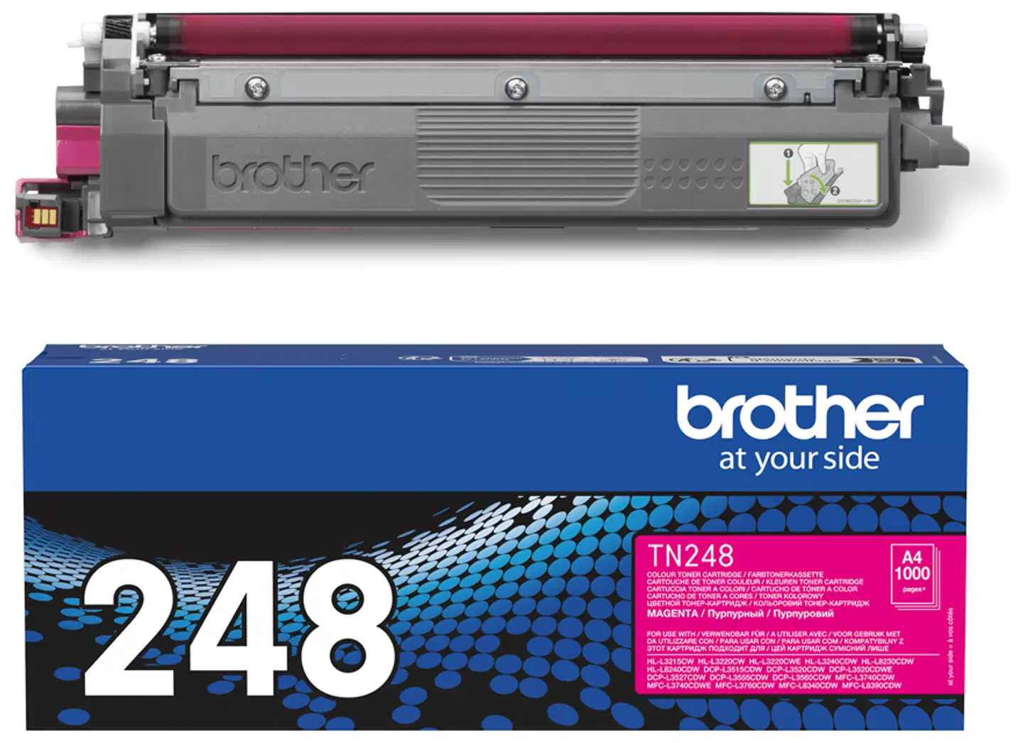 Brother laservärikasetti TN248M magenta - 5