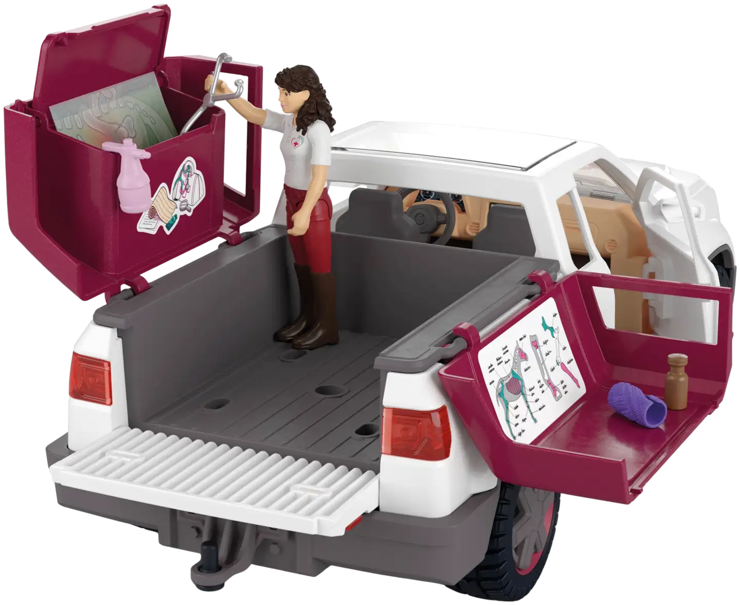 Schleich Liikkuva eläinlääkäri ja vaunu - 5