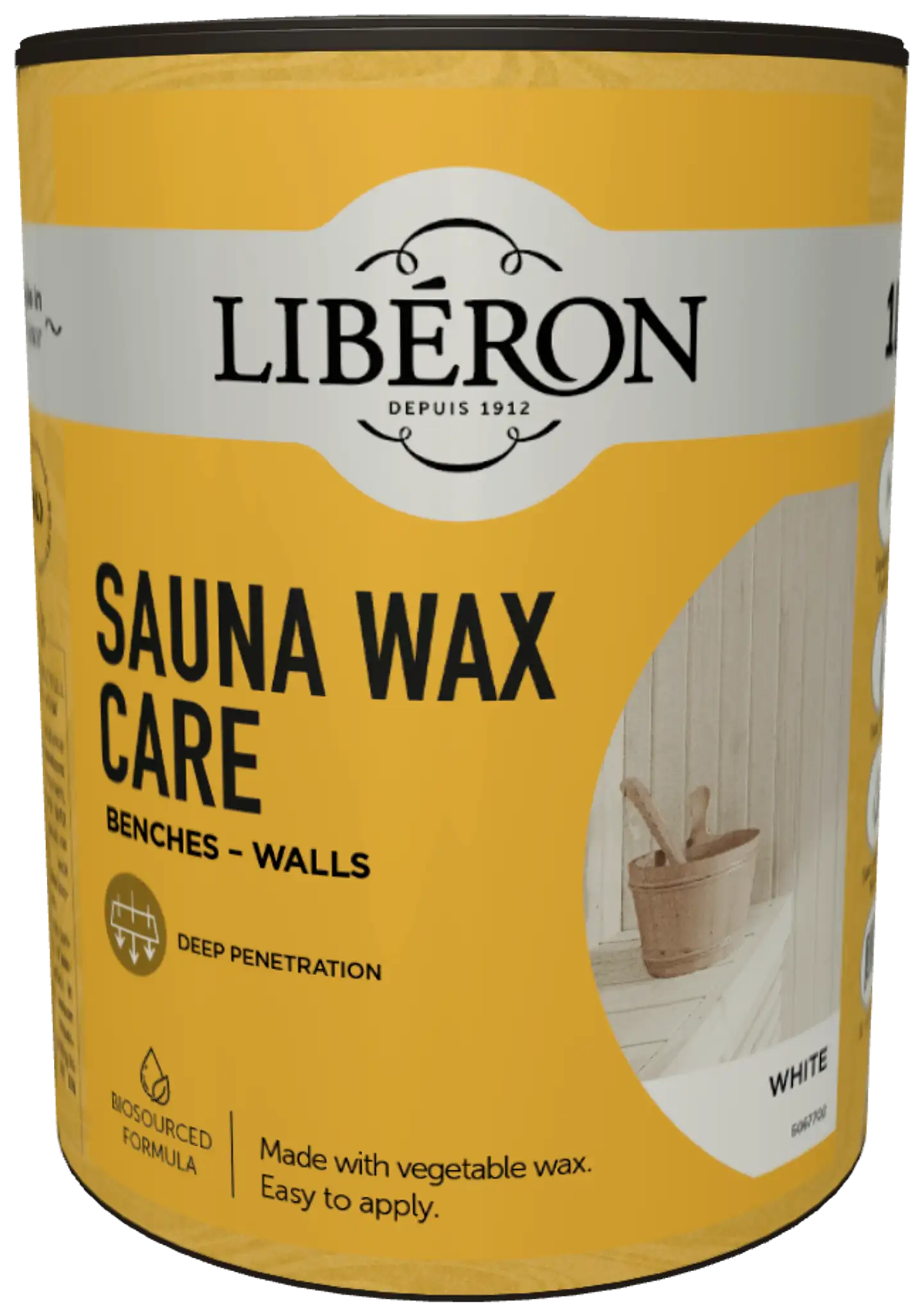 Liberon saunavaha 1 l White Matt - 1