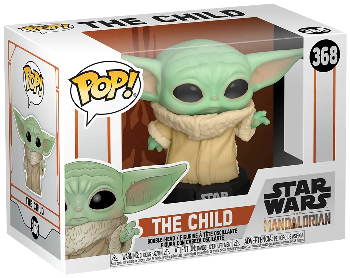 FUNKO POP! Vinyylihahmo: Star Wars - The Child - 1