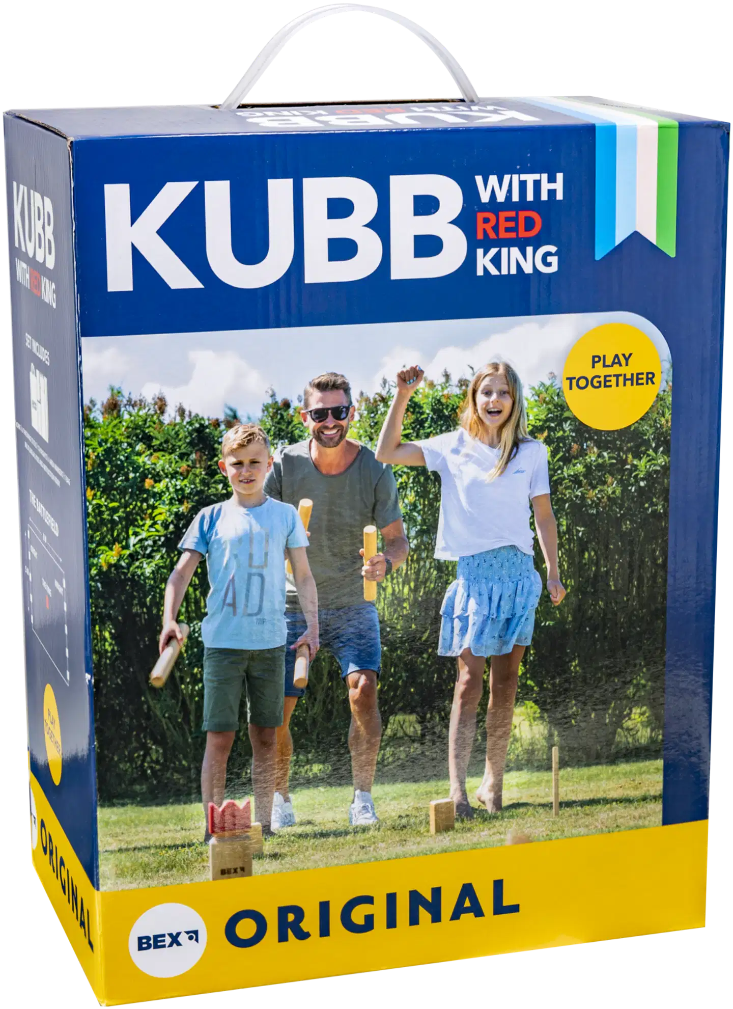 Bex Sport peli Kubb Original, Red king - 2