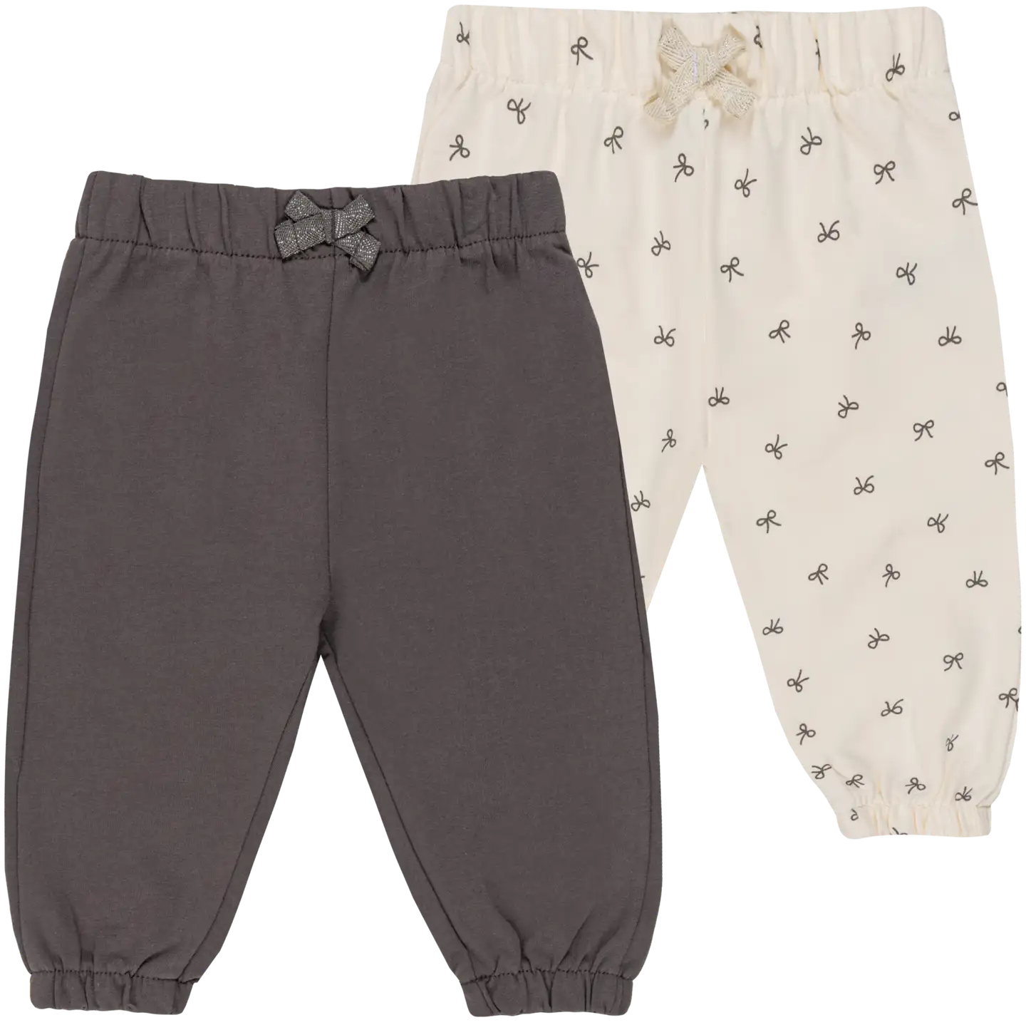 TEX BABY vauvojen collegehousut I990289 2-pack - Anthracite - 1
