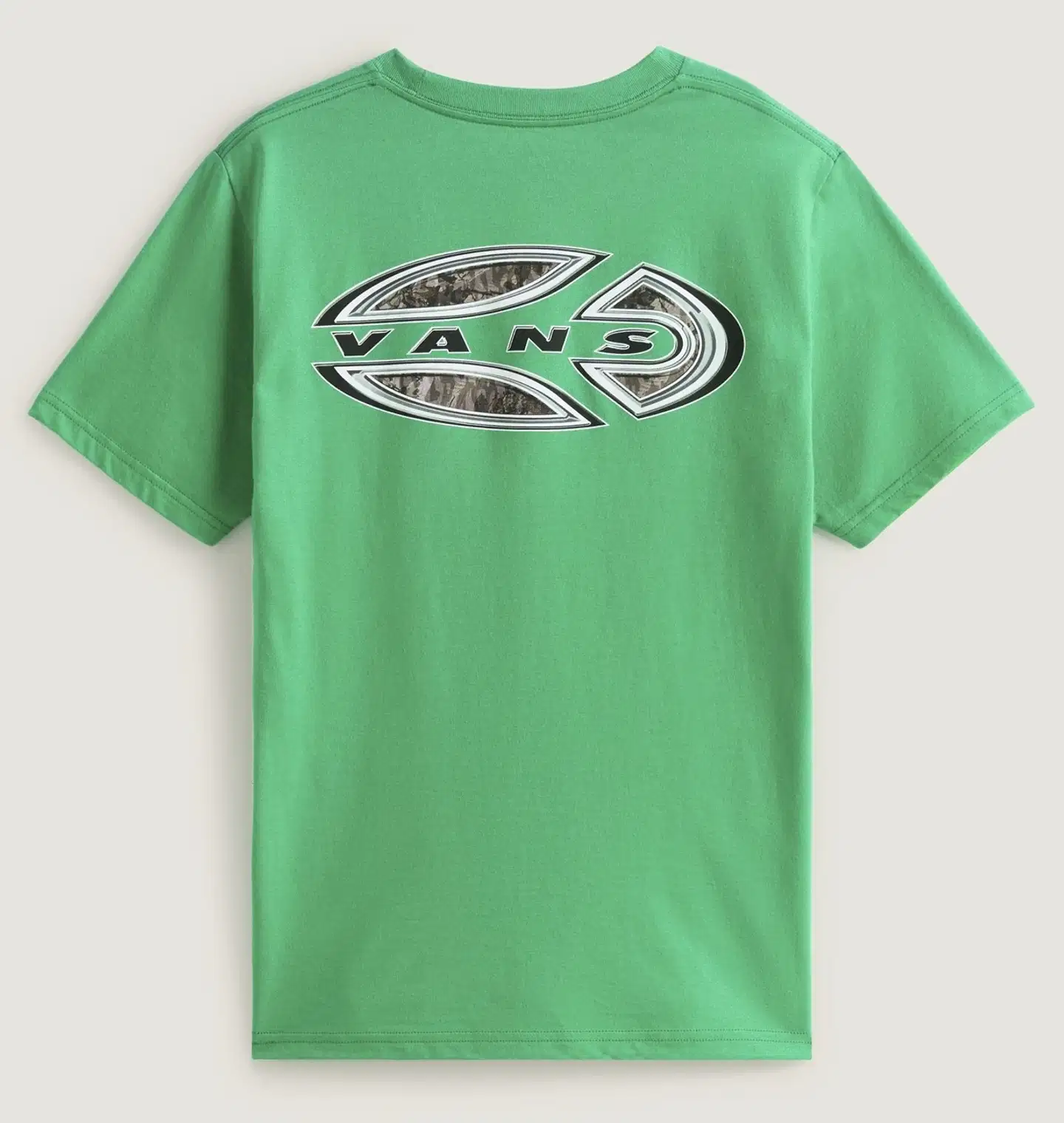 Vans lasten t-paita Camo oval - Vivid Verdant - 2