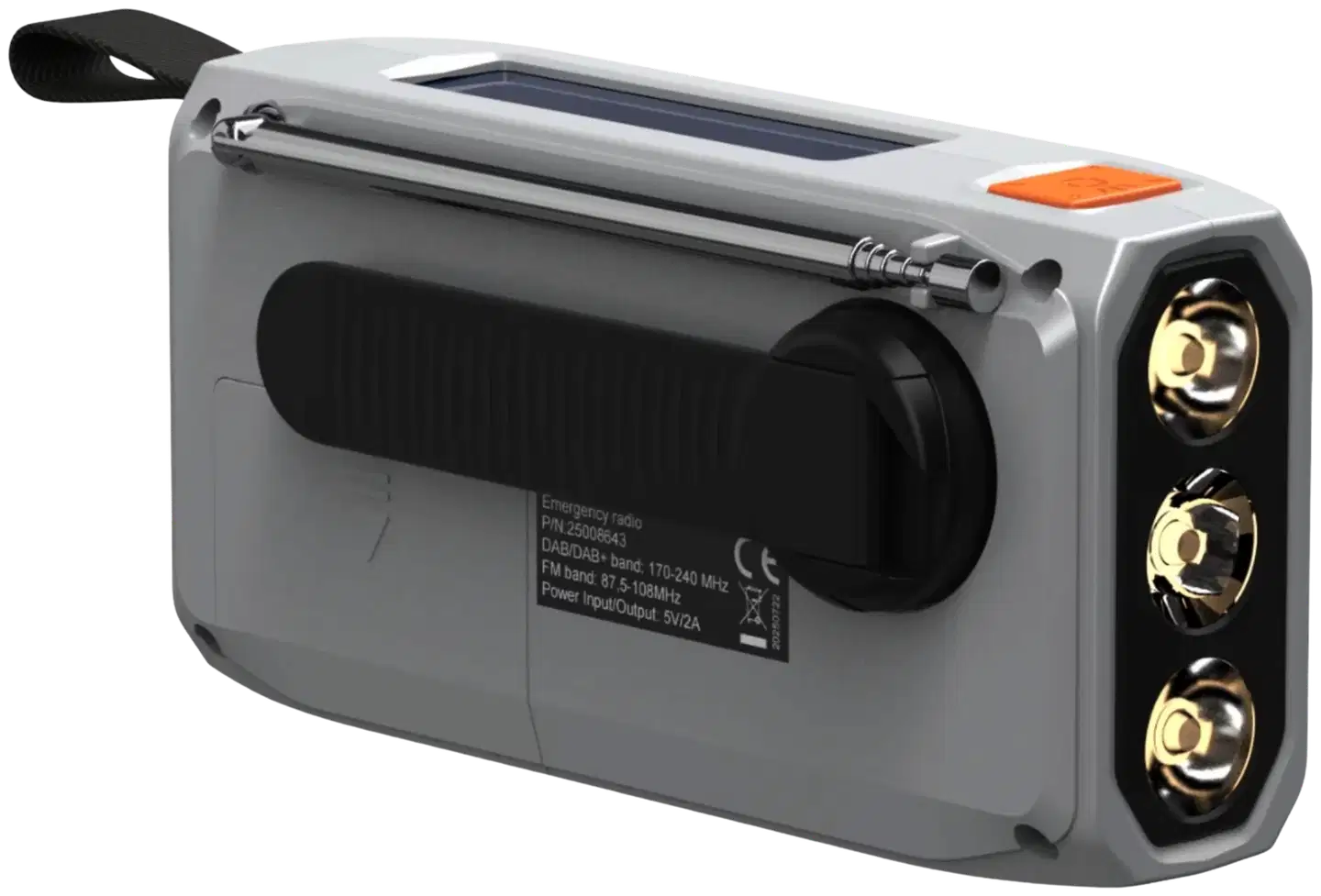 Marmitek Marmitek RESQ 100 ulkoilu- ja hätäradio - 3