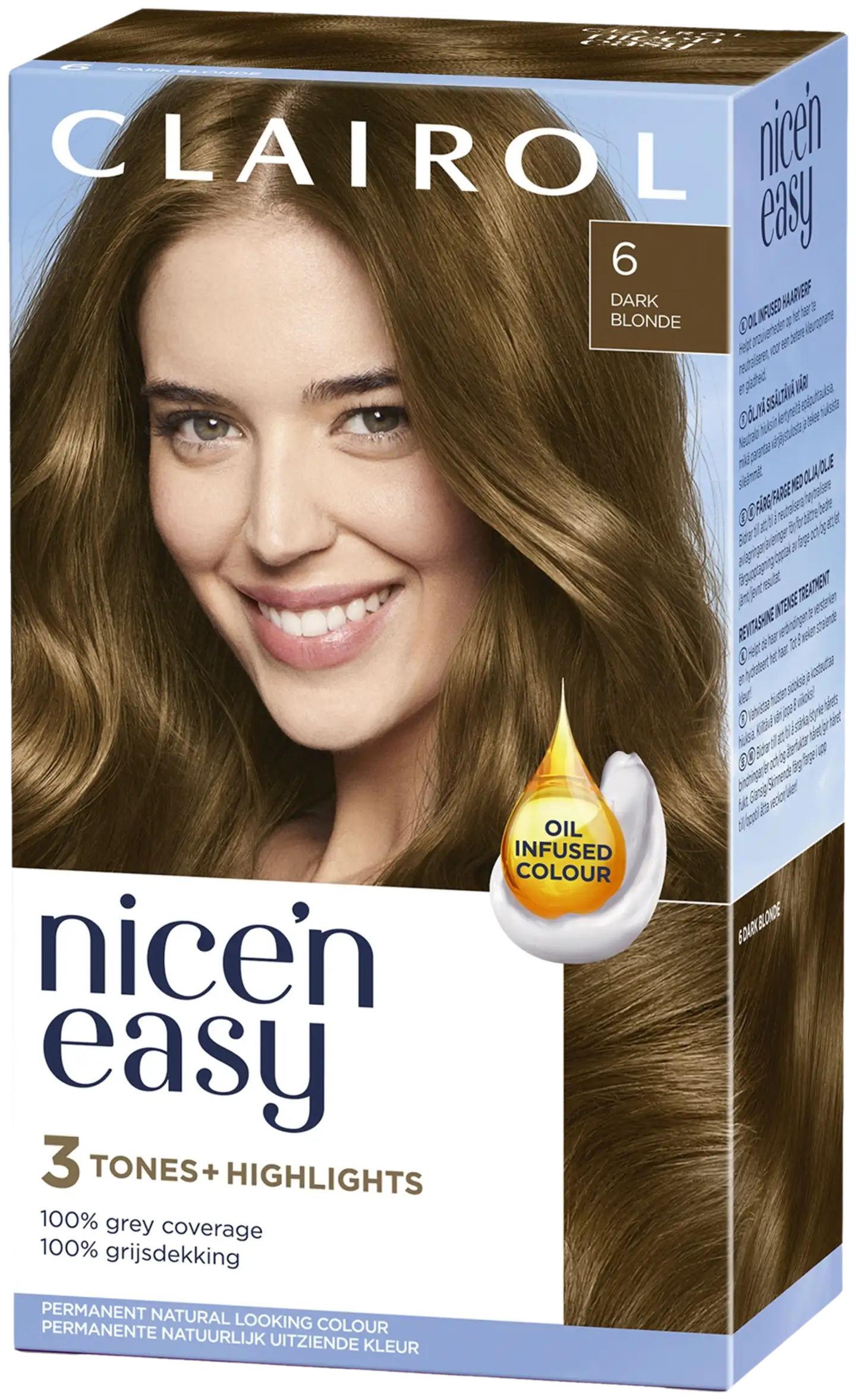 Clairol Nice´n Easy kestoväri 6 tummanvaalea