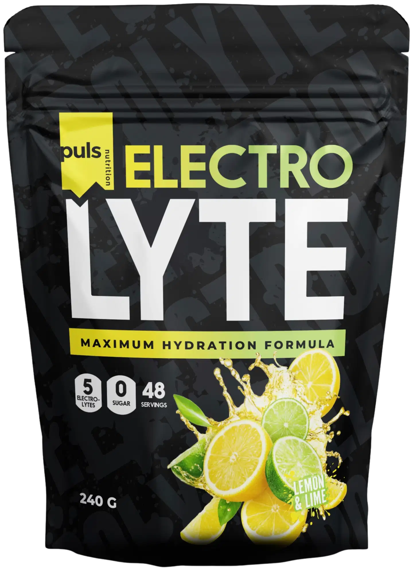 PULS Nutrition Elektrolyyttijauhe sitruuna-lime 240g