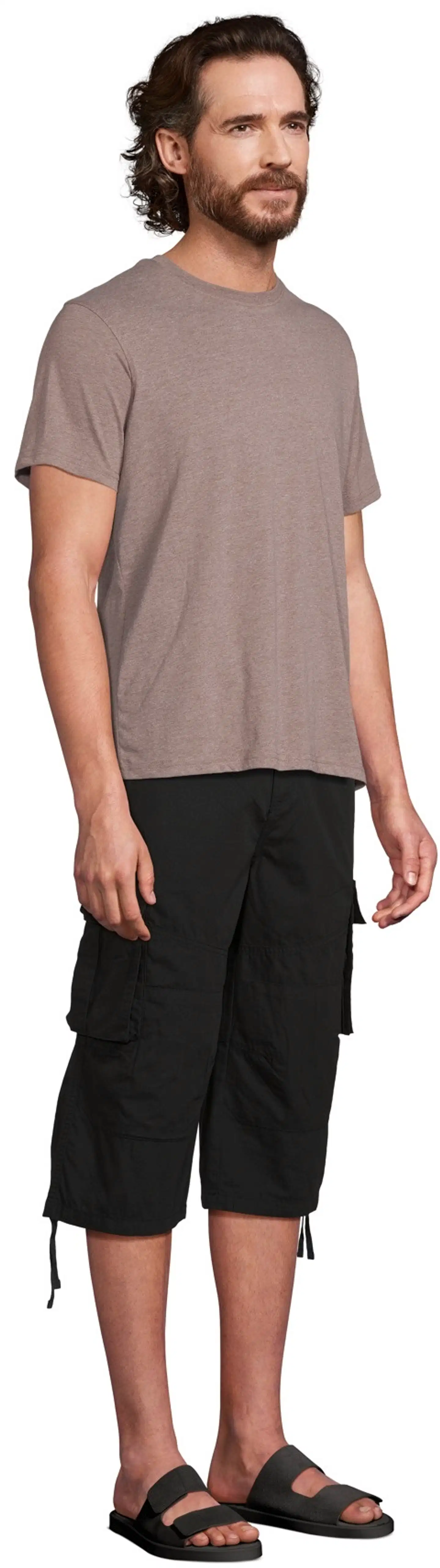House miesten caprishortsit 202H152619 - Black - 4