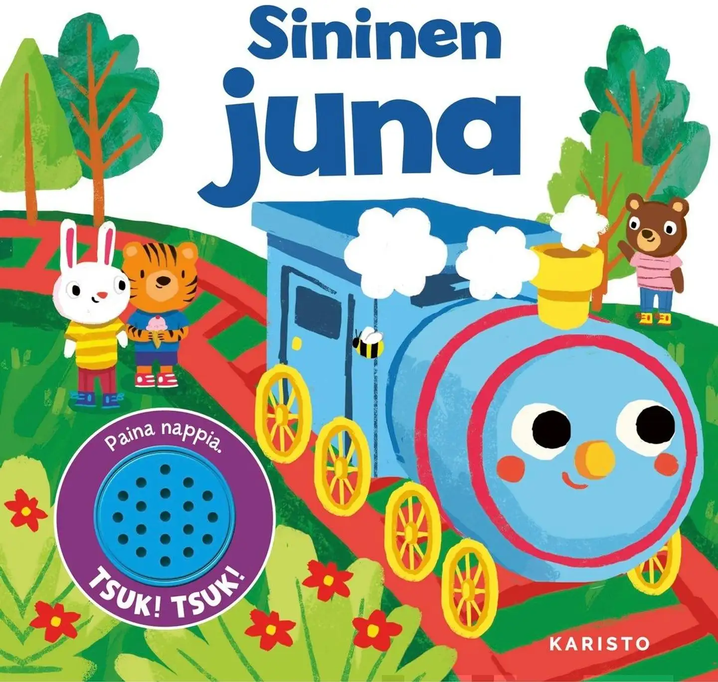 Sininen juna - Ääninappikirja