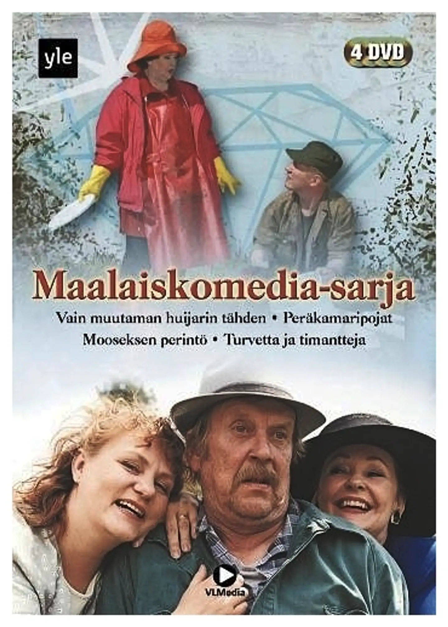 Maalaiskomediat 4DVD